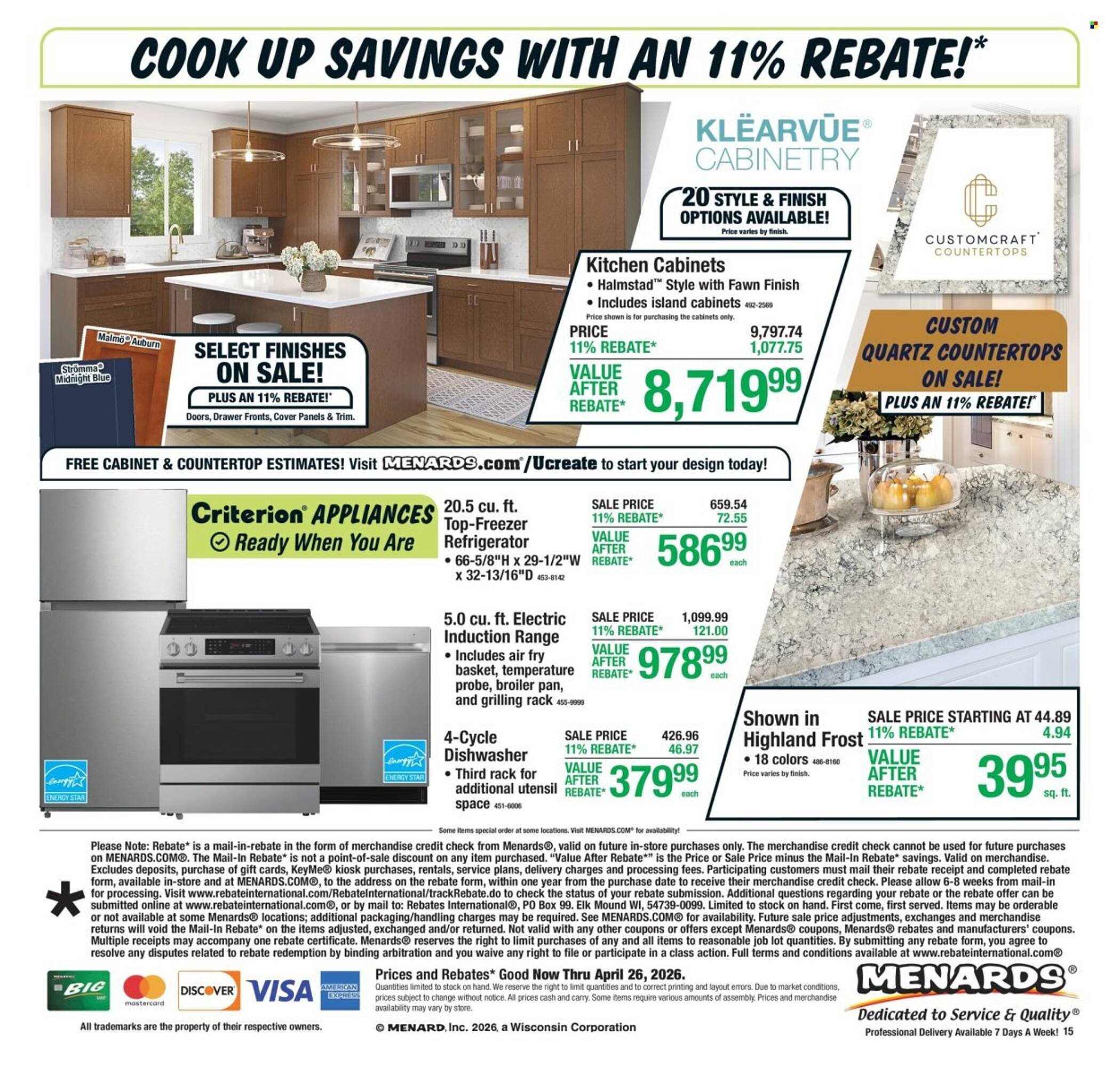 Menards weekly ad