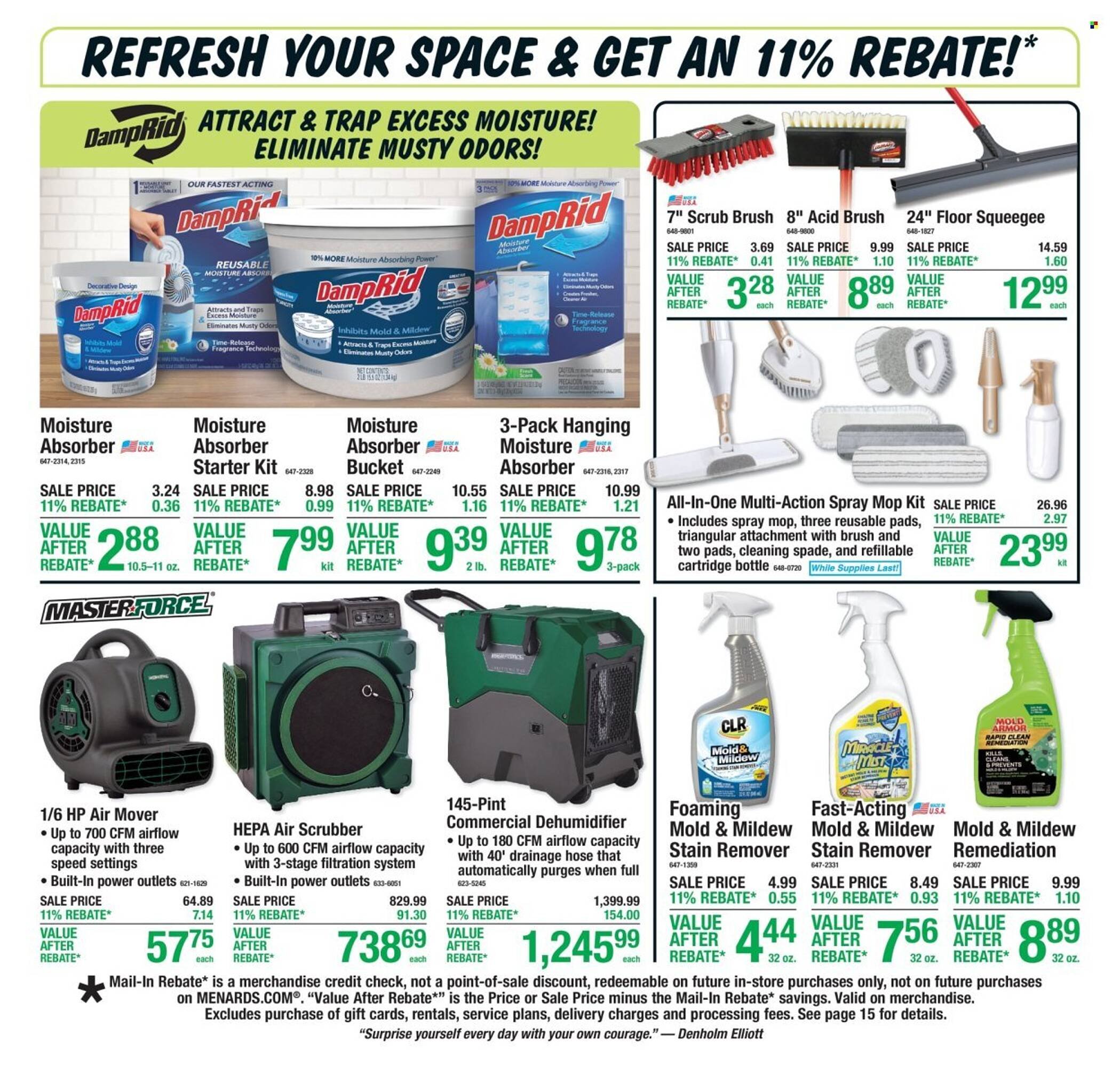 Menards weekly ad