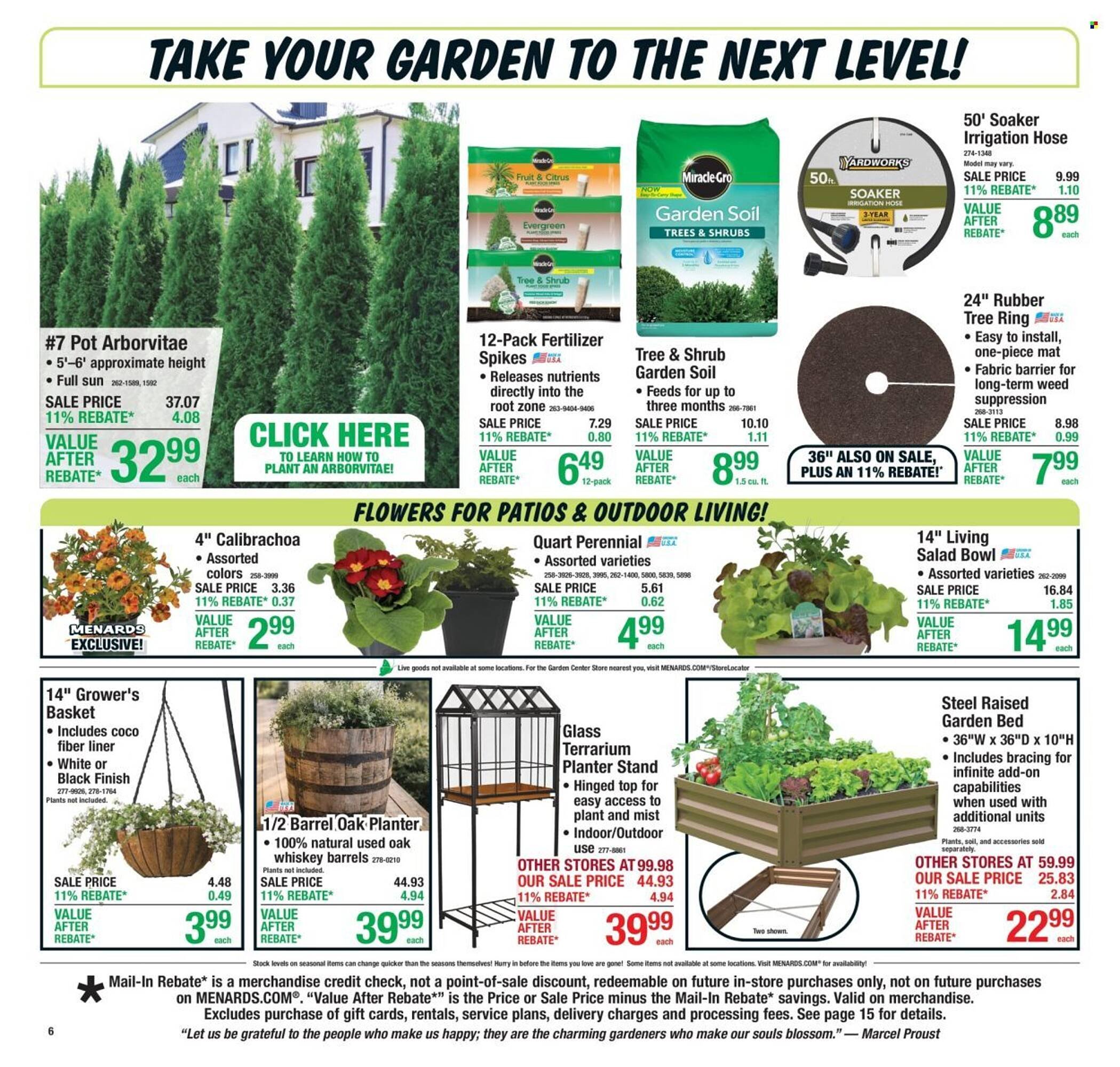Menards weekly ad