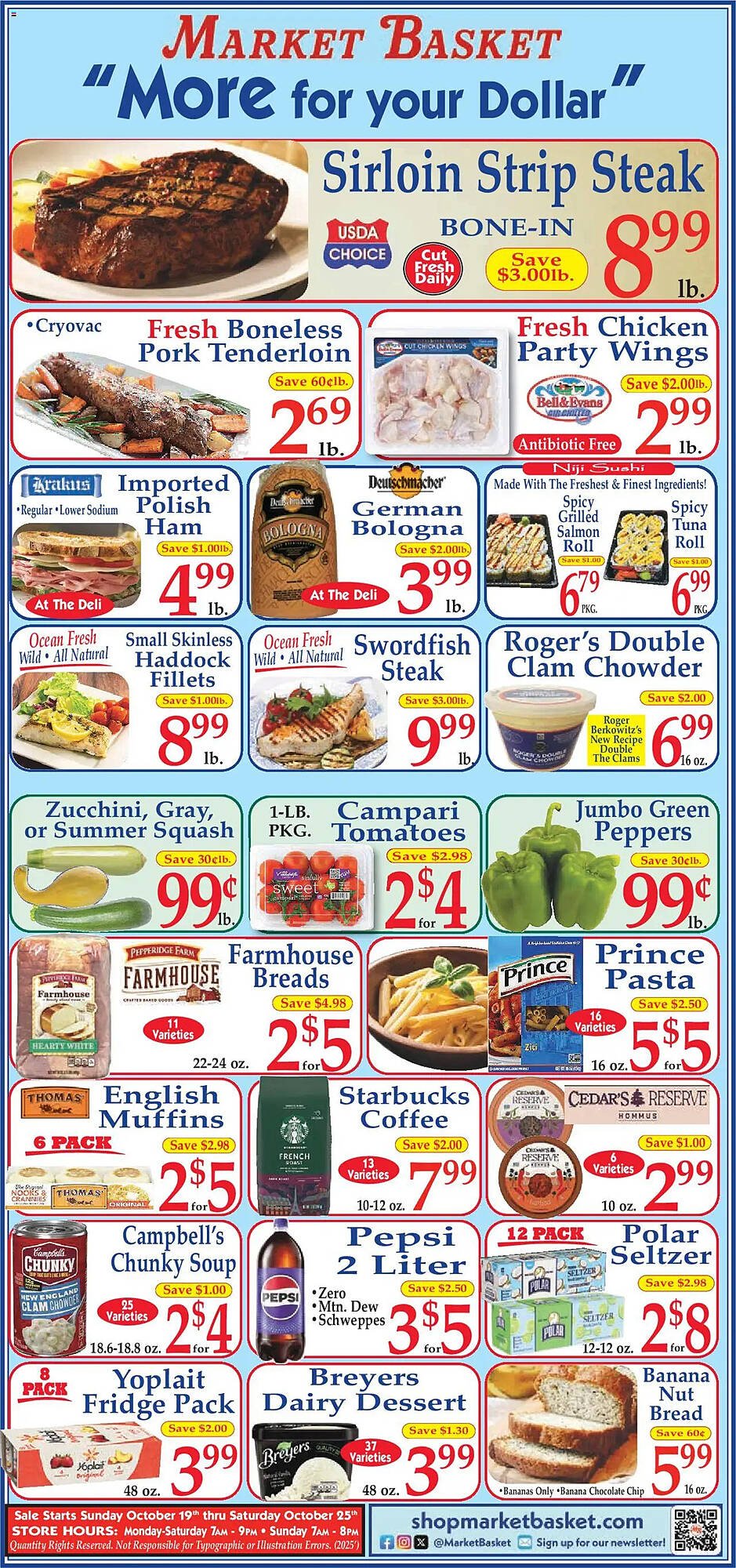 Market Basket weekly ad (2025-10-19 - 2025-10-25) | 1