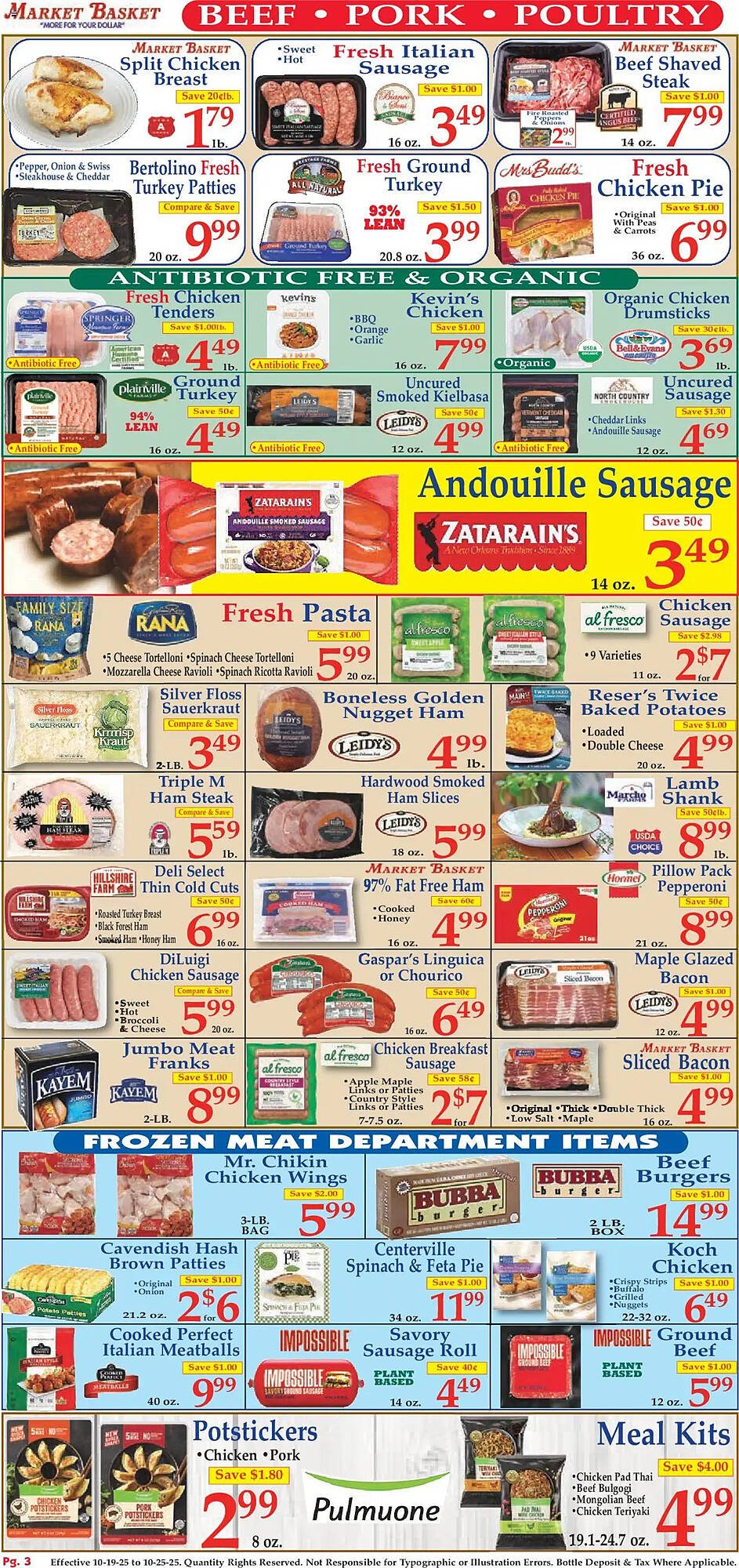 Market Basket weekly ad (2025-10-19 - 2025-10-25) | 3