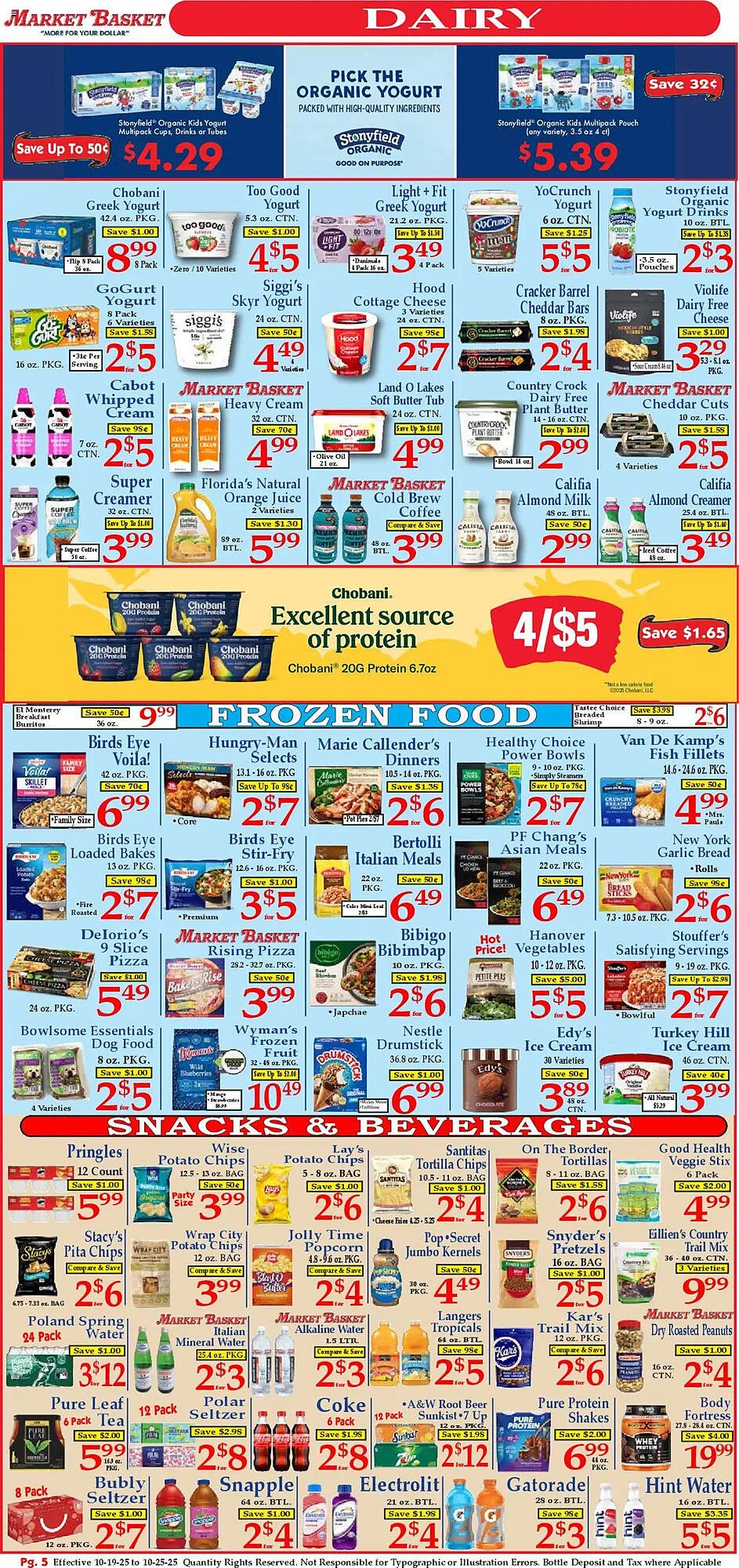 Market Basket weekly ad (2025-10-19 - 2025-10-25) | 5