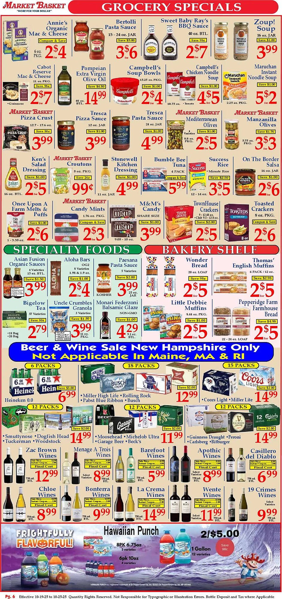 Market Basket weekly ad (2025-10-19 - 2025-10-25) | 6