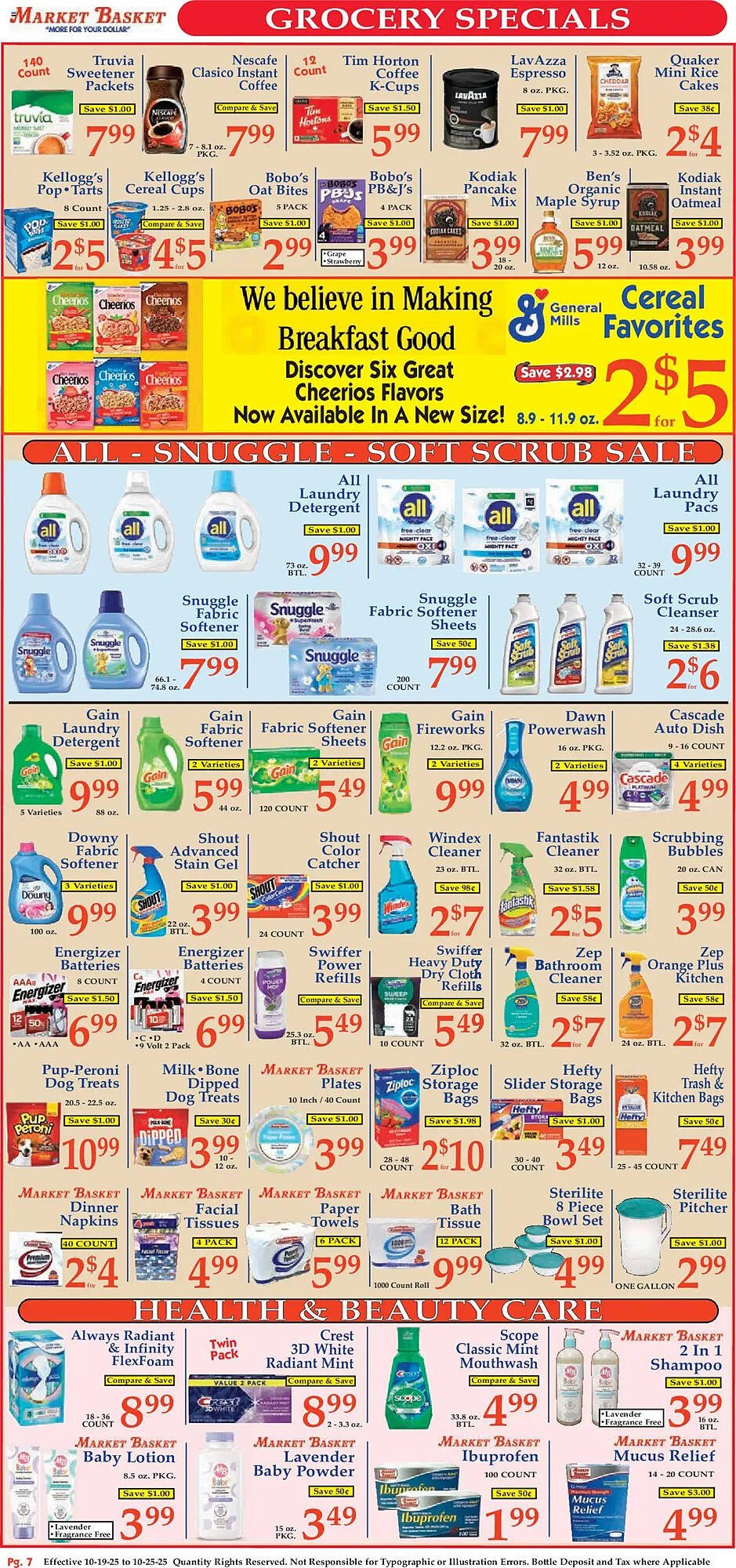 Market Basket weekly ad (2025-10-19 - 2025-10-25) | 7