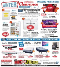 ABC Warehouse weekly ad