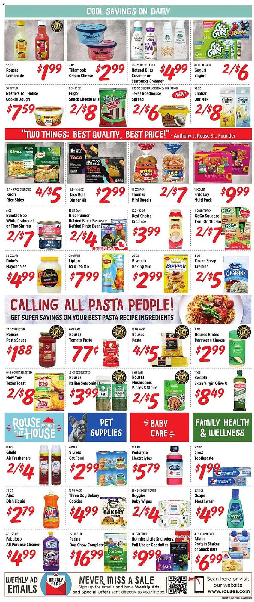 Rouses weekly ad