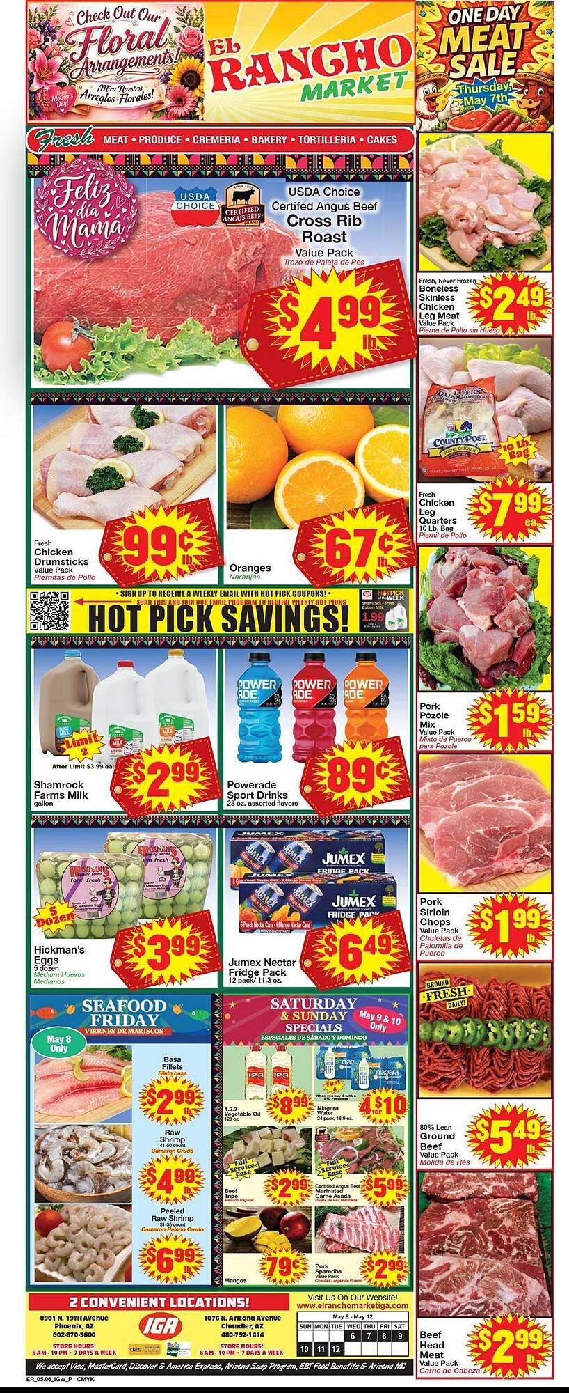 Supermercado El Rancho weekly ad