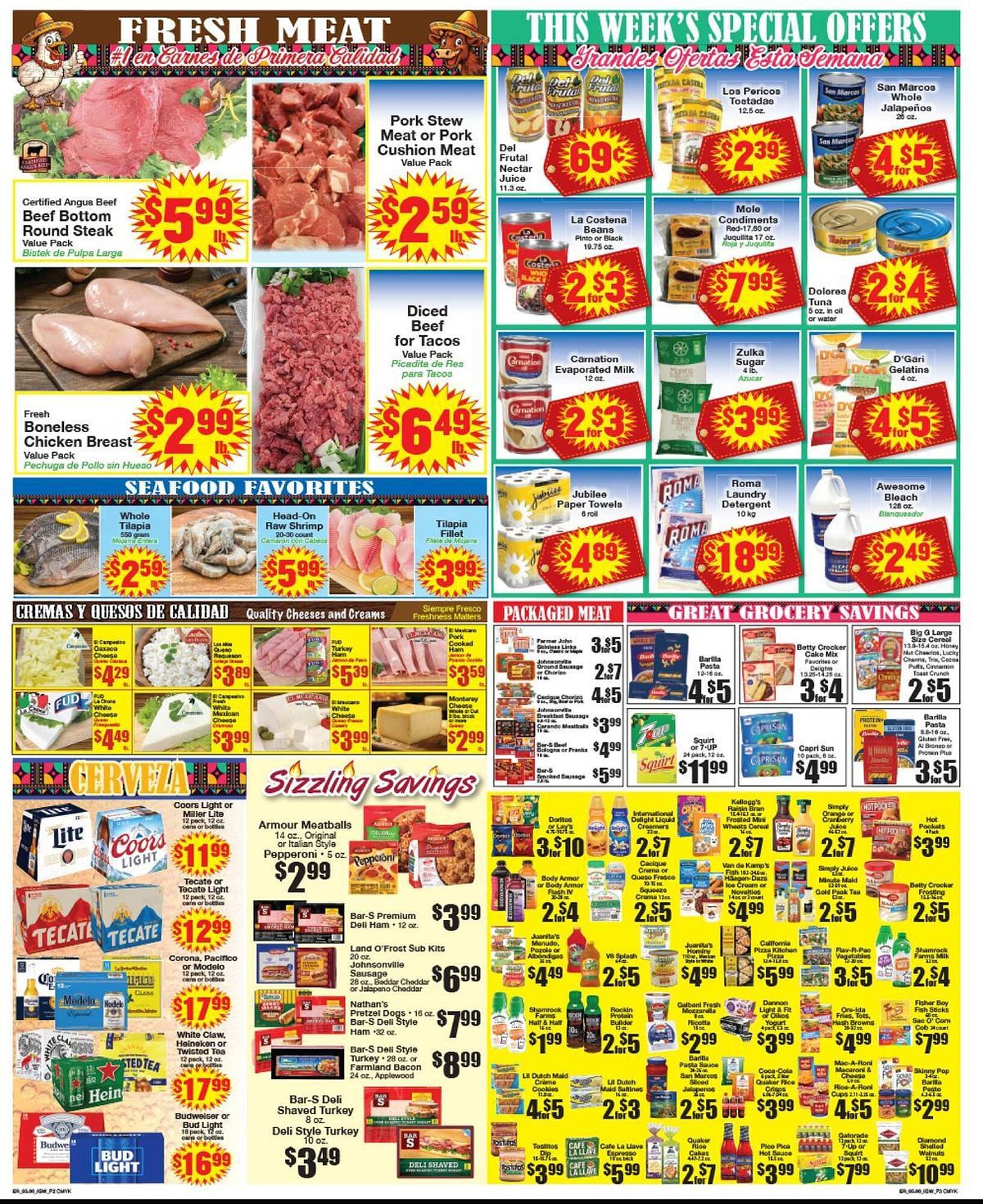 Supermercado El Rancho weekly ad