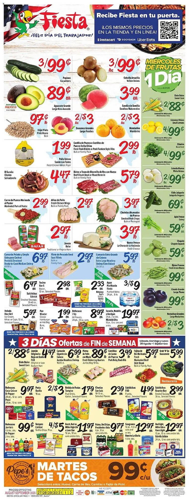 Fiesta Mart Weekly Ad (2025-08-27 - 2025-09-03) | 1