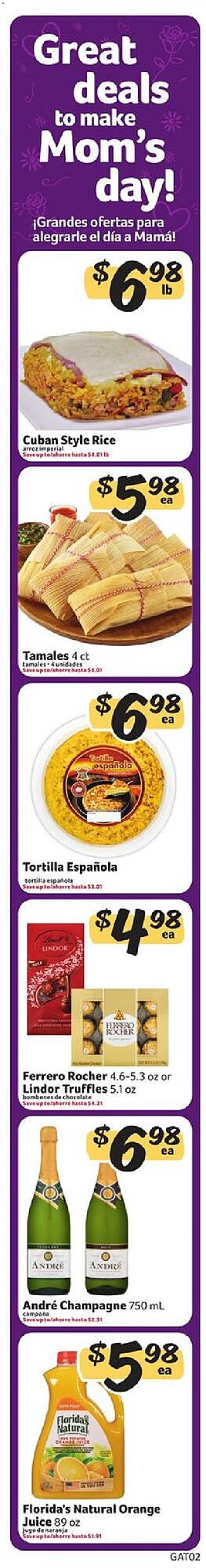 Fresco y Más weekly ad