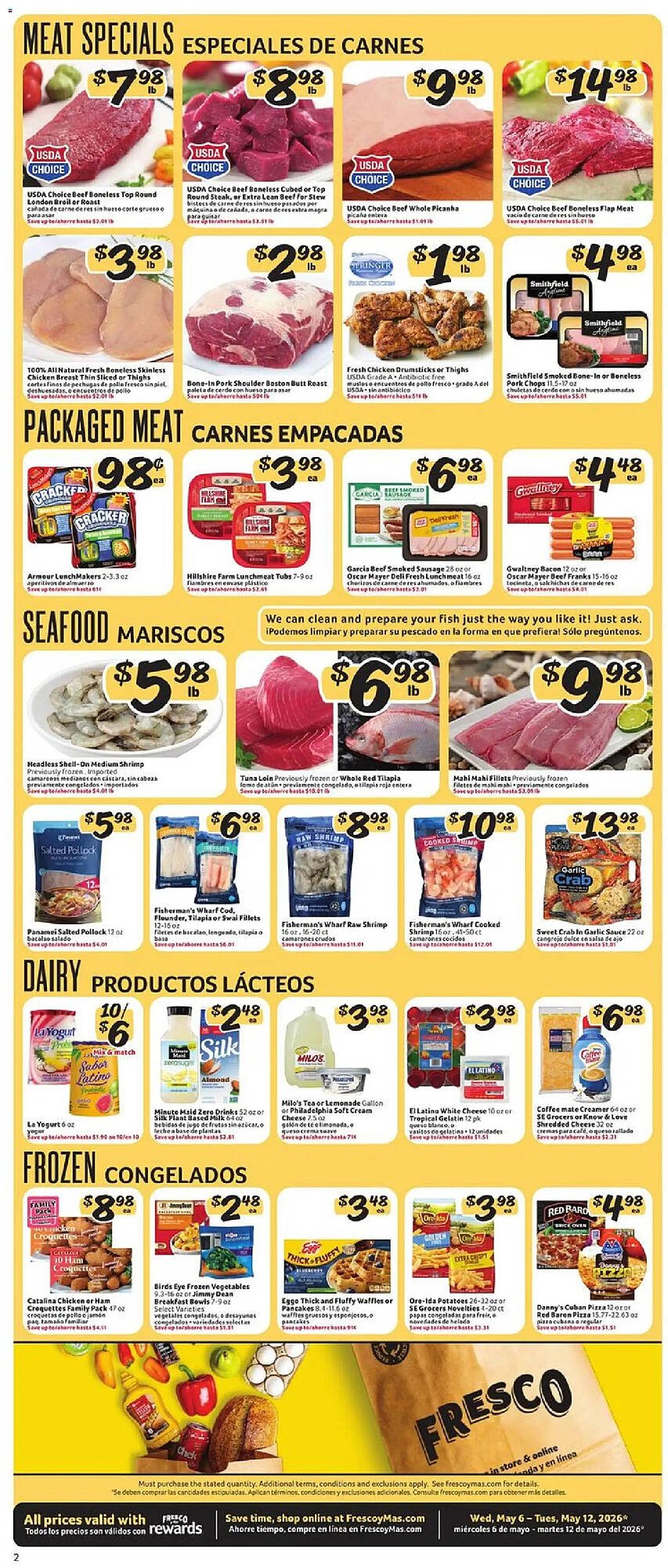 Fresco y Más weekly ad