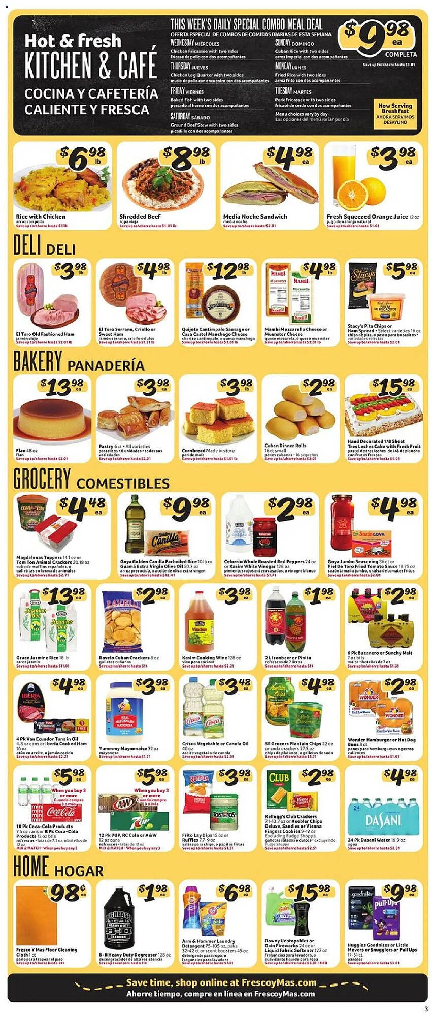 Fresco y Más weekly ad