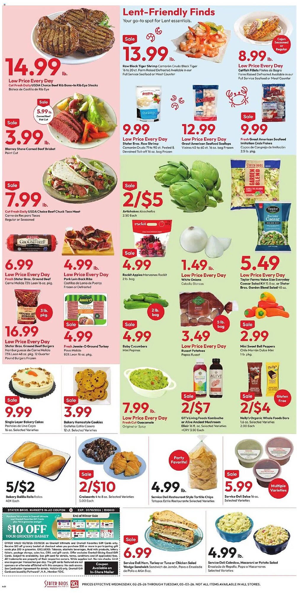 Stater Bros weekly ad