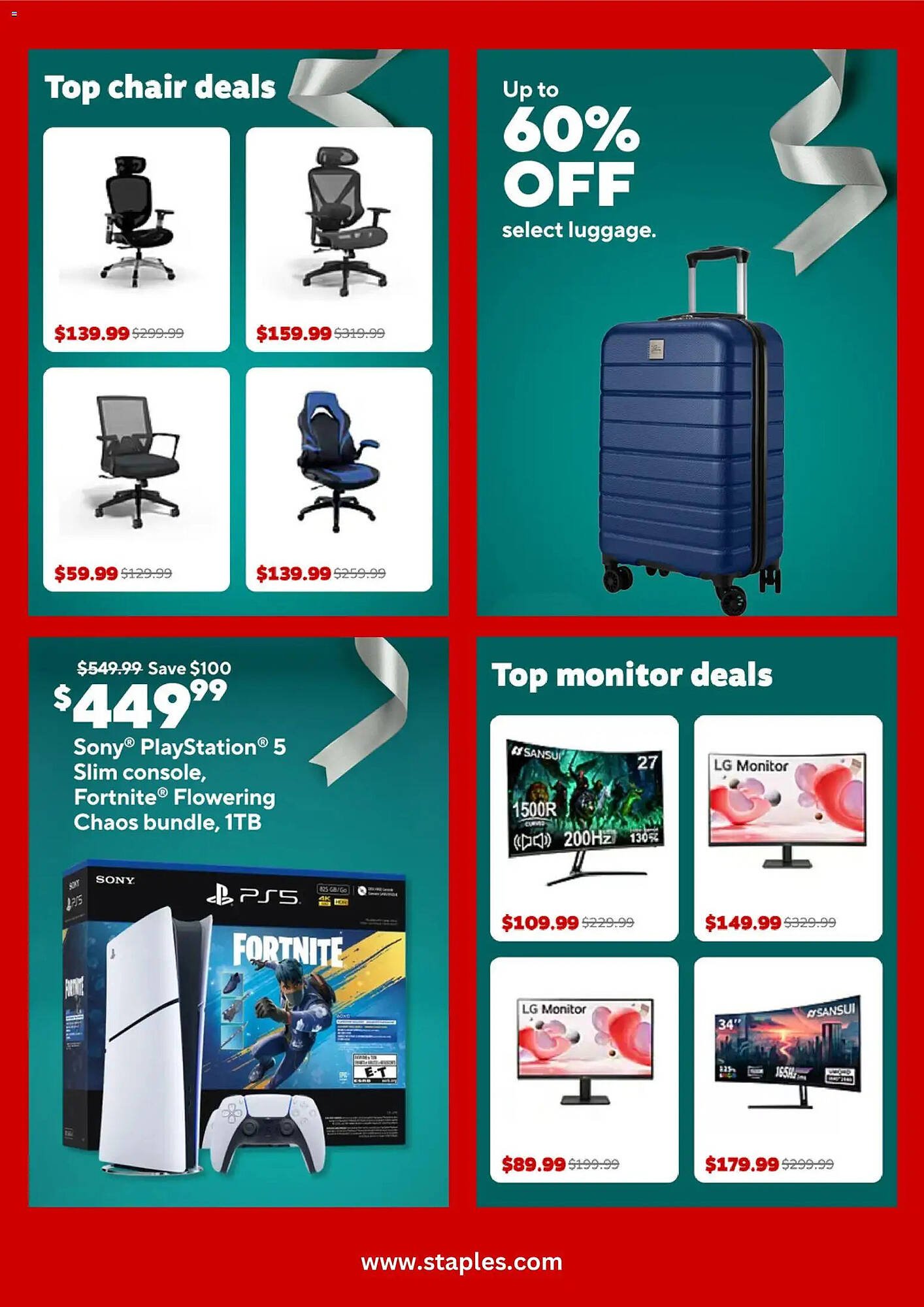 Staples weekly ad