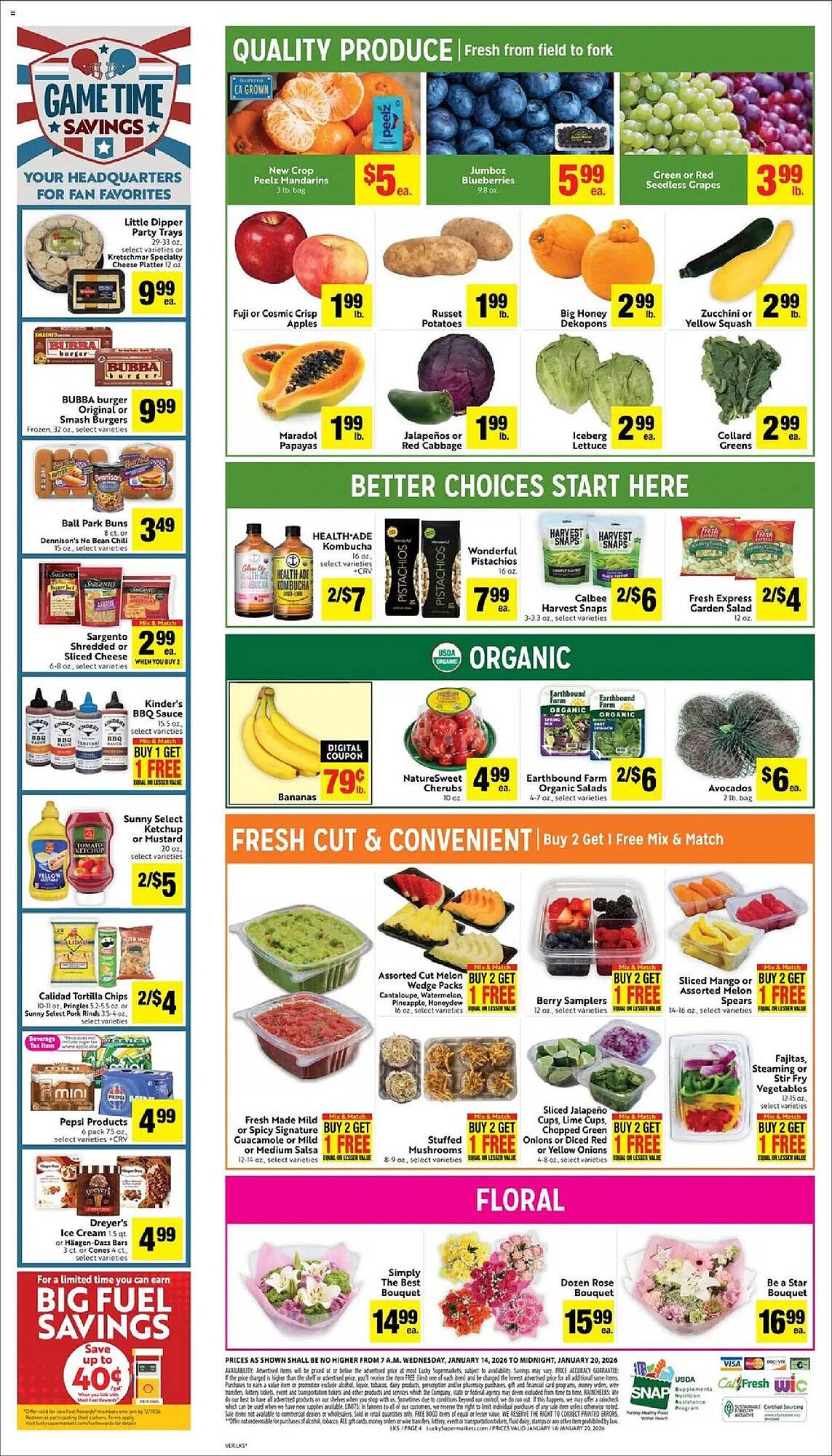 Lucky Supermarkets weekly ad