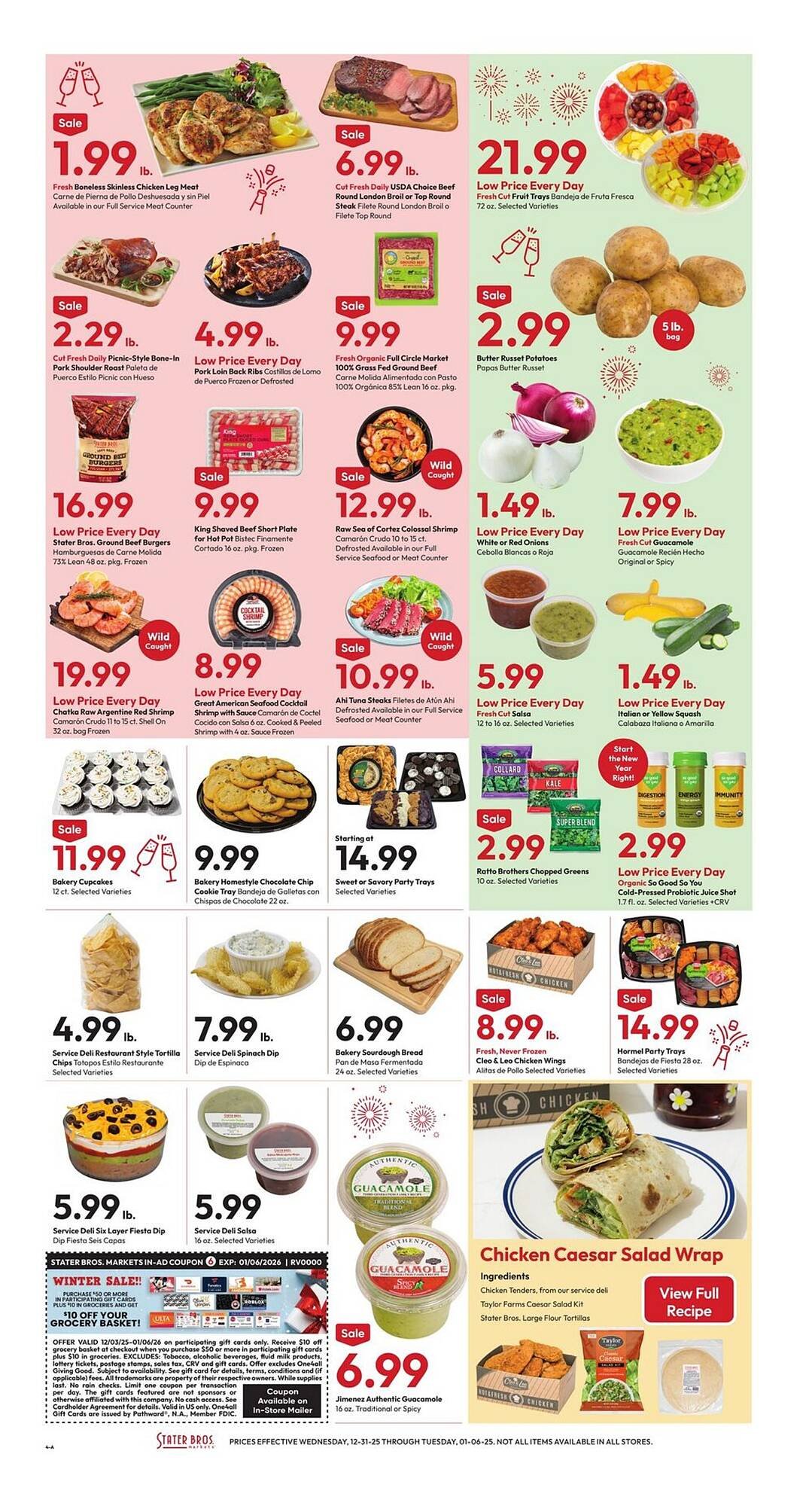 Stater Bros weekly ad