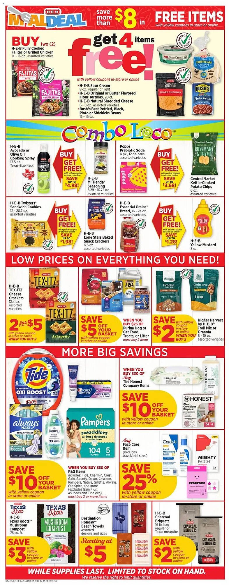 H-E-B weekly ad