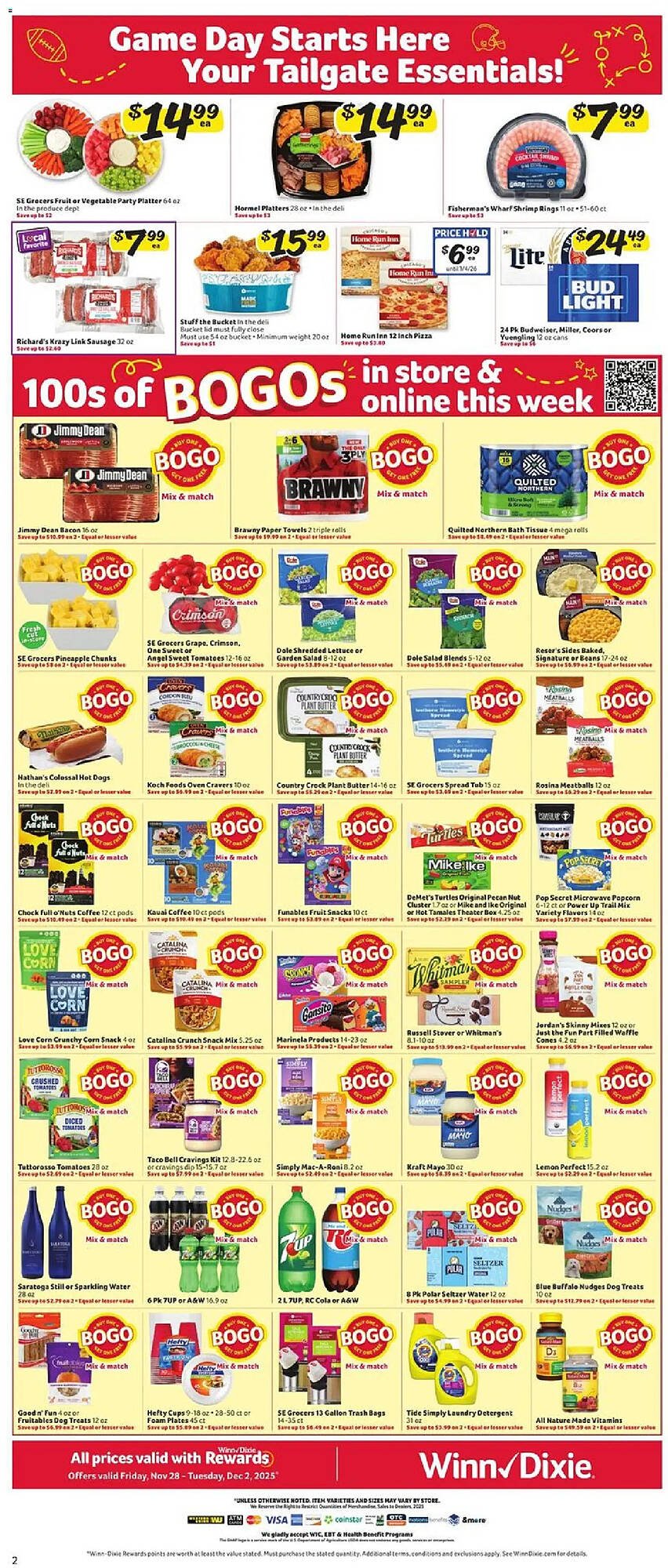 Winn Dixie weekly ad