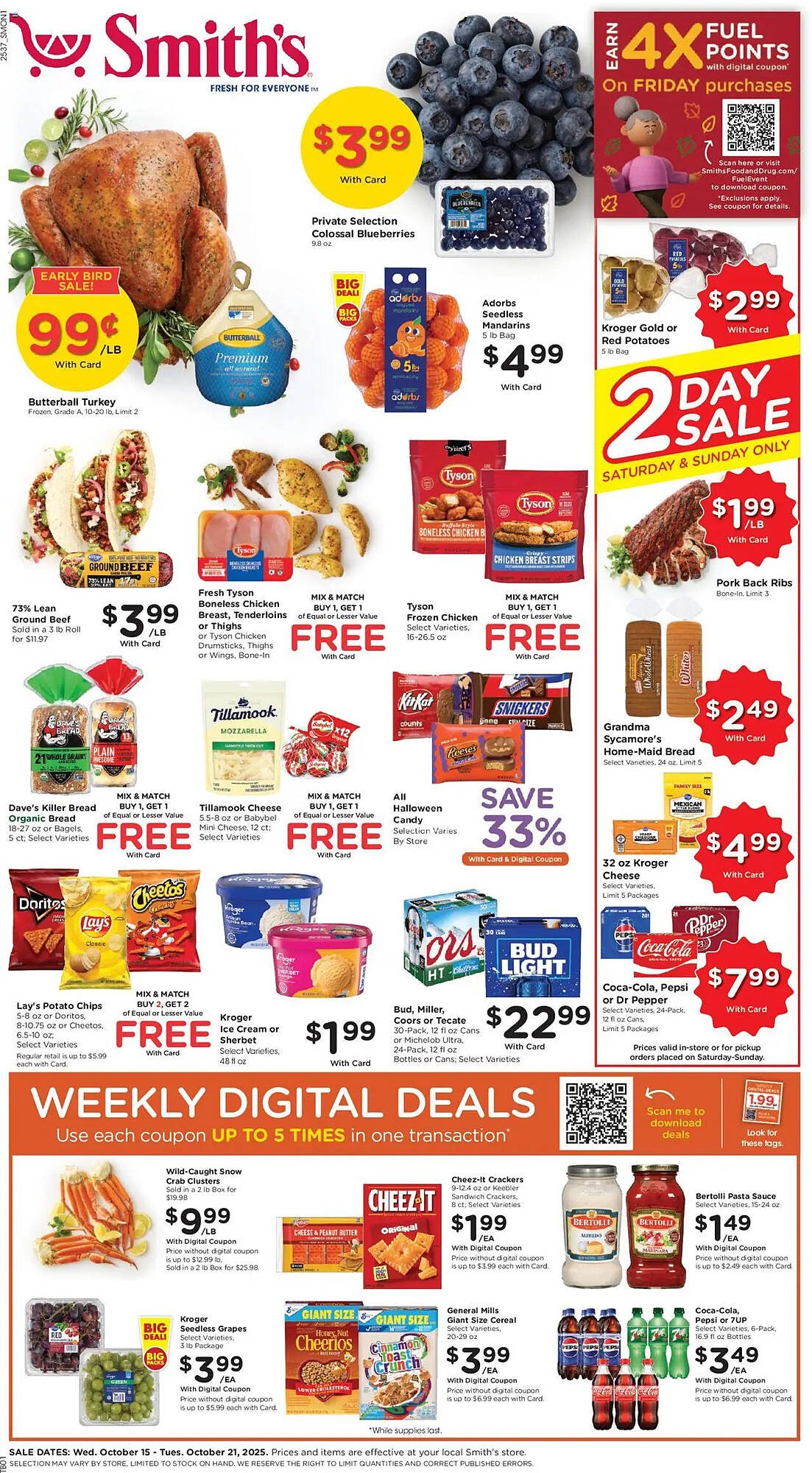 Smith&#039;s weekly ad (2025-10-15 - 2025-10-21) | 1