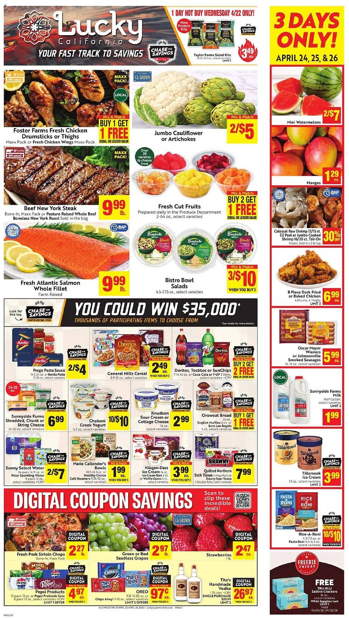 Lucky Supermarkets weekly ad