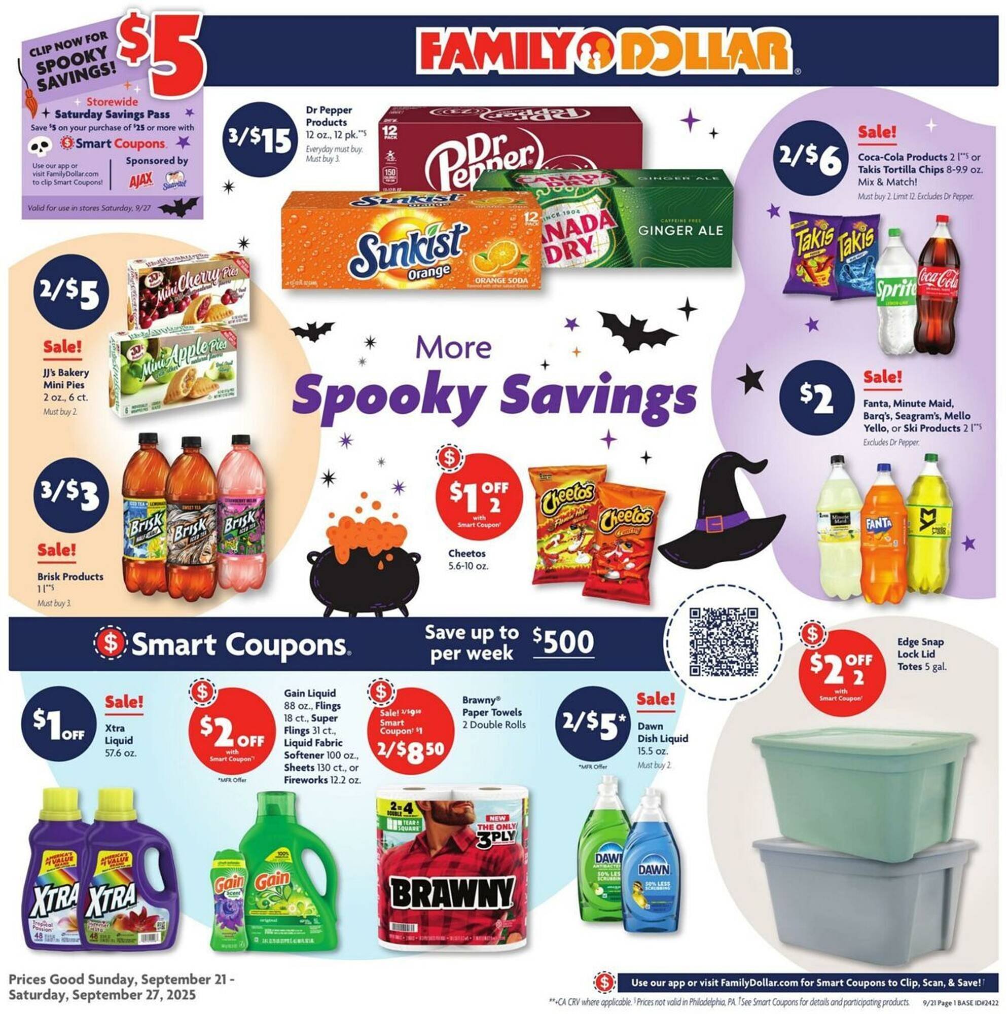 Family Dollar weekly ad (2025-09-21 - 2025-09-27) | 1