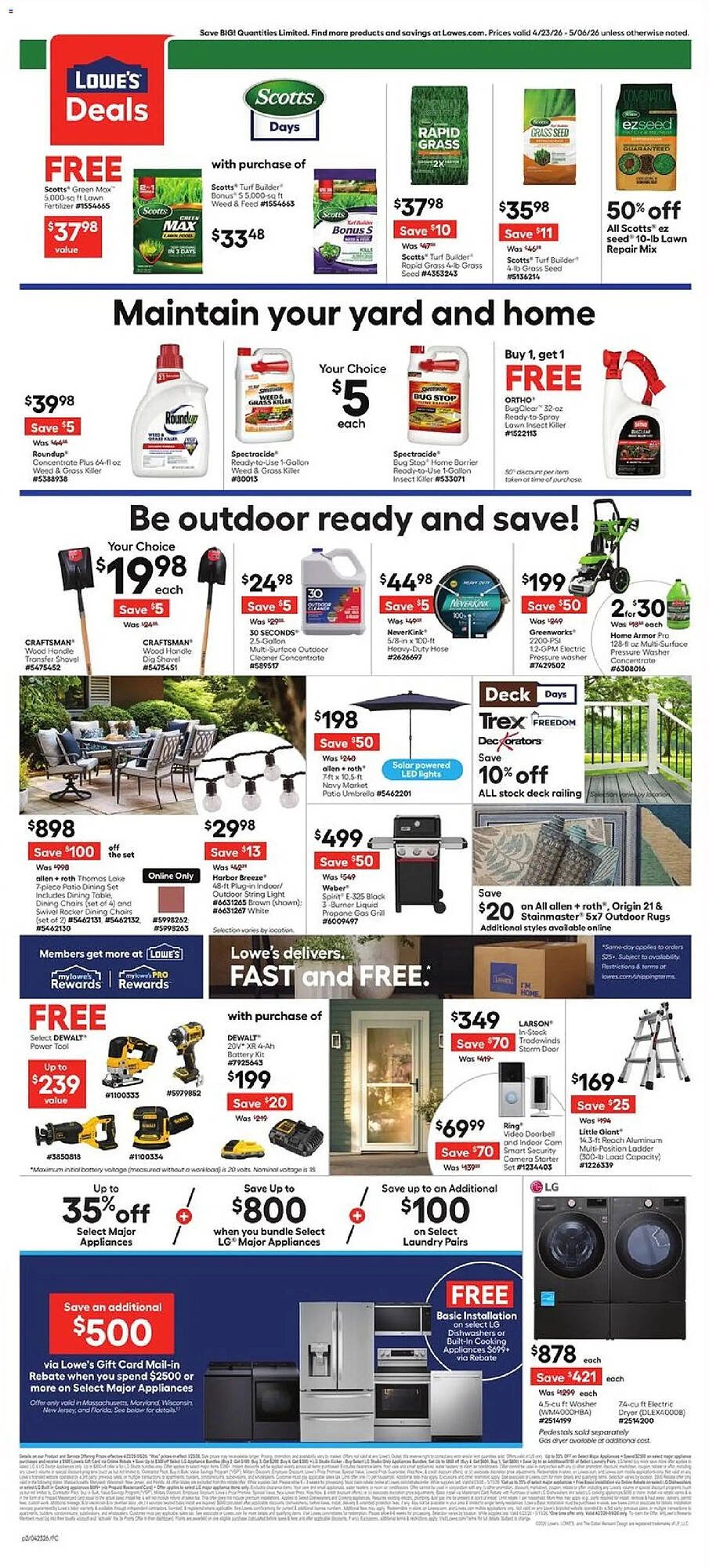 Lowe's weekly ad