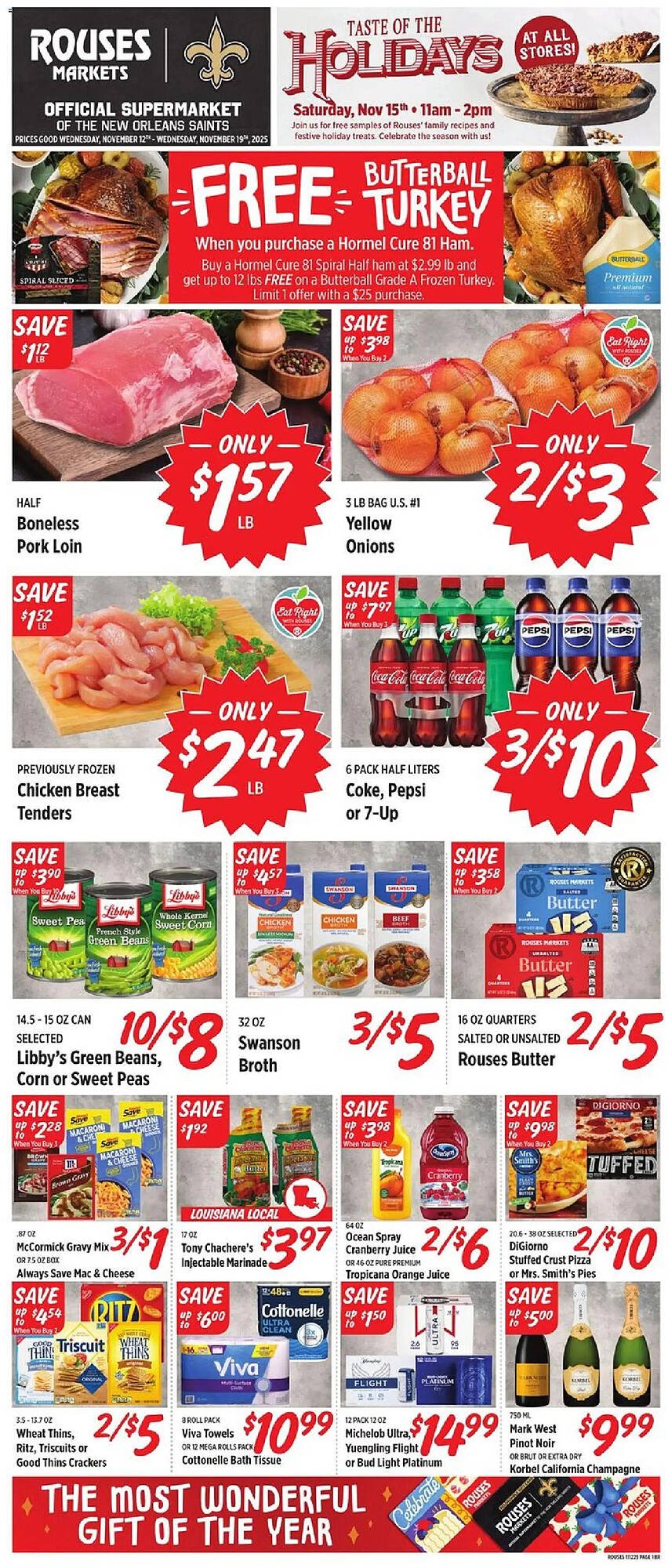 Rouses weekly ad (2025-11-12 - 2025-11-19) | 1