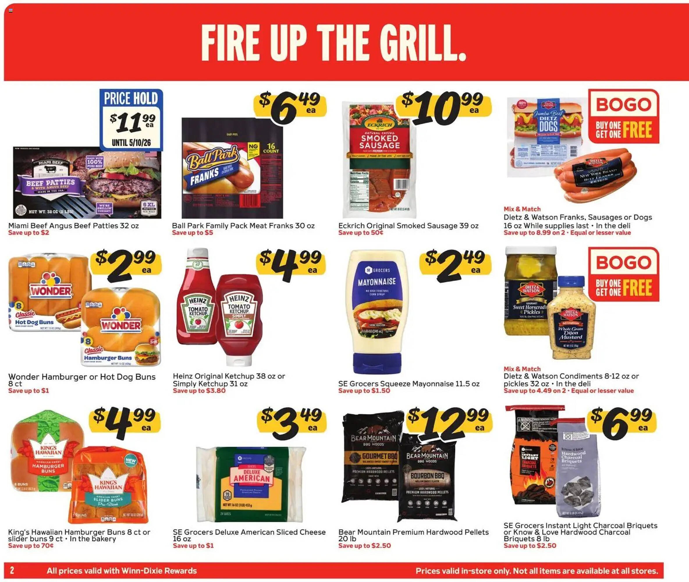 Winn Dixie weekly ad