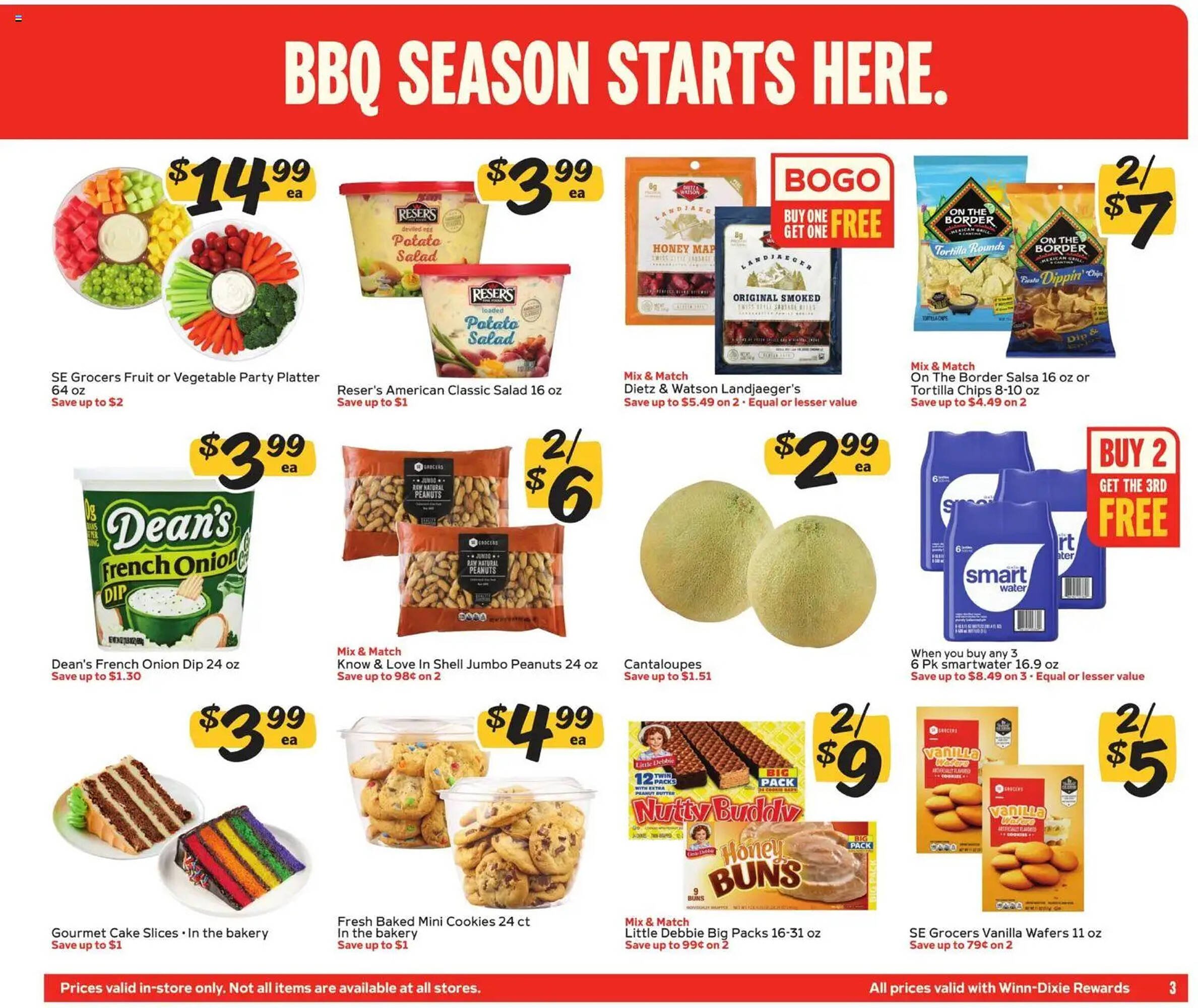 Winn Dixie weekly ad