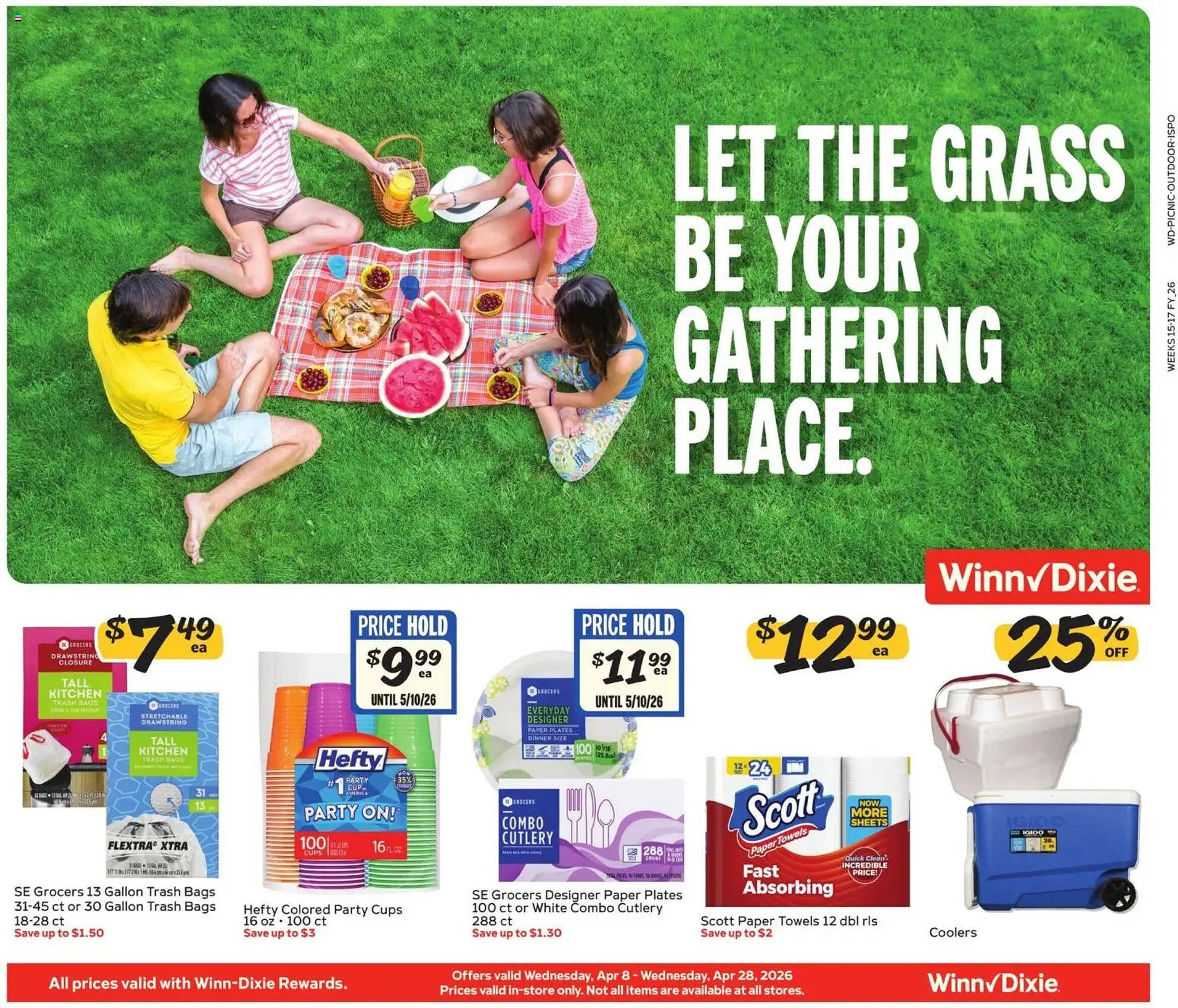 Winn Dixie weekly ad