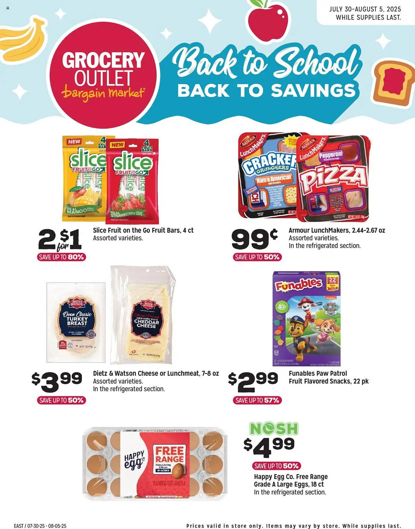 Grocery Outlet Weekly Ad (2025-07-30 - 2025-08-05) | 1