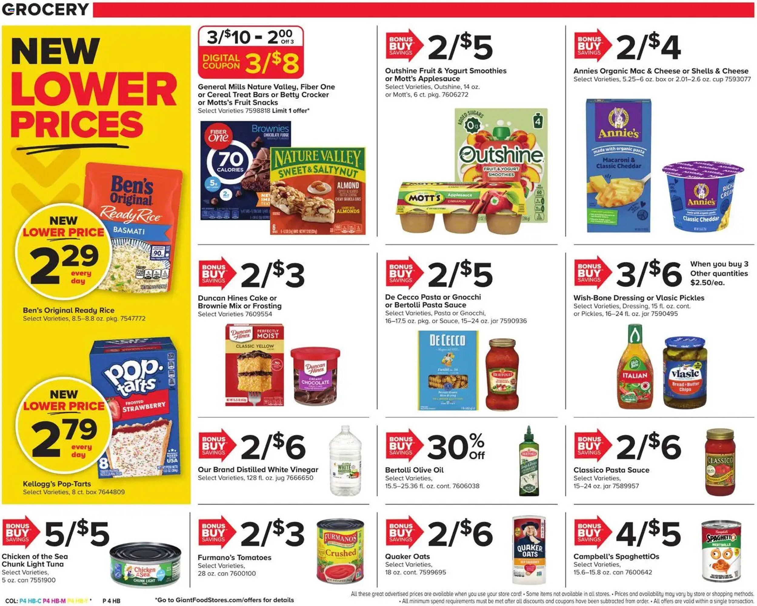 GIANT weekly ad