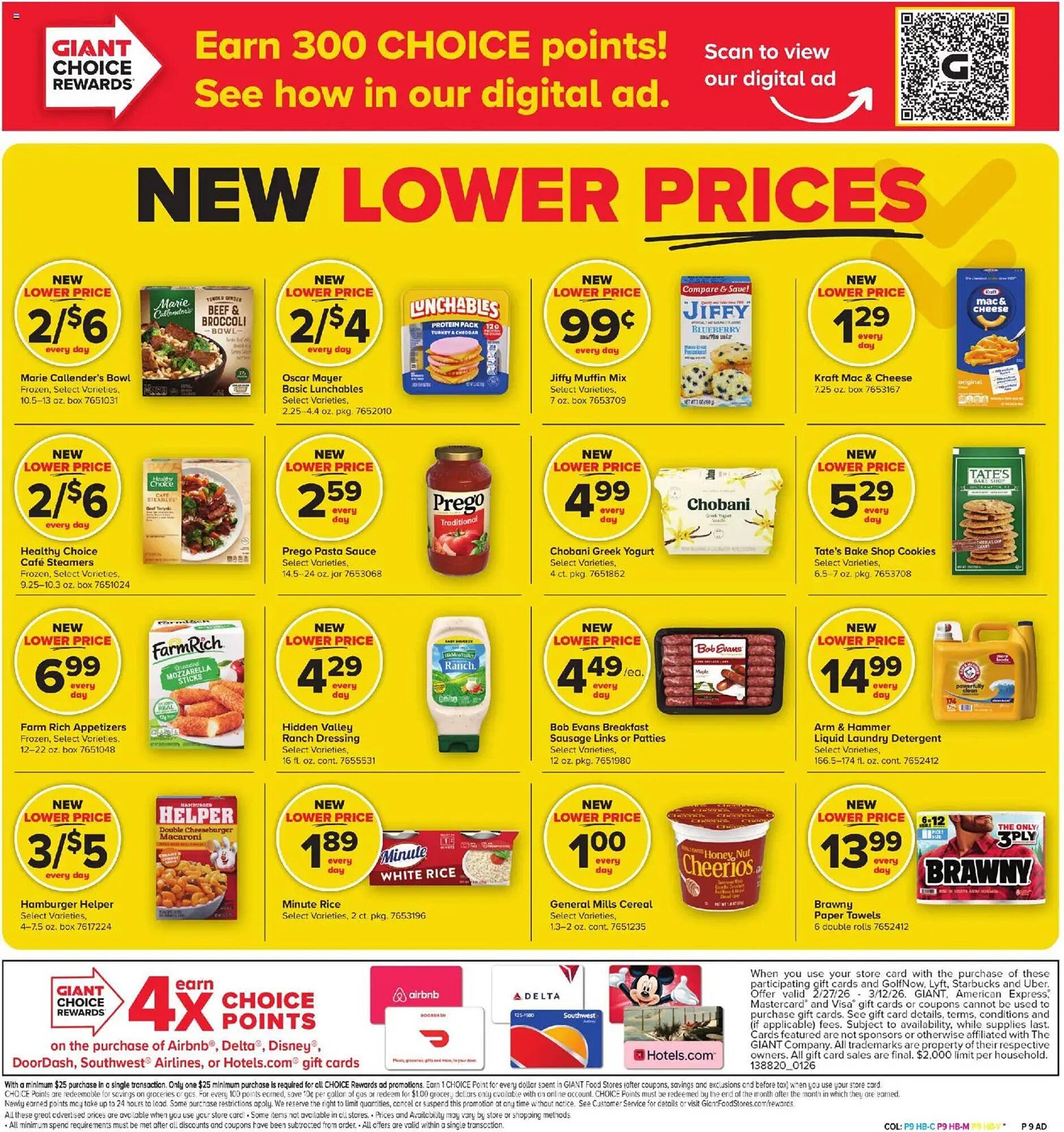 GIANT weekly ad