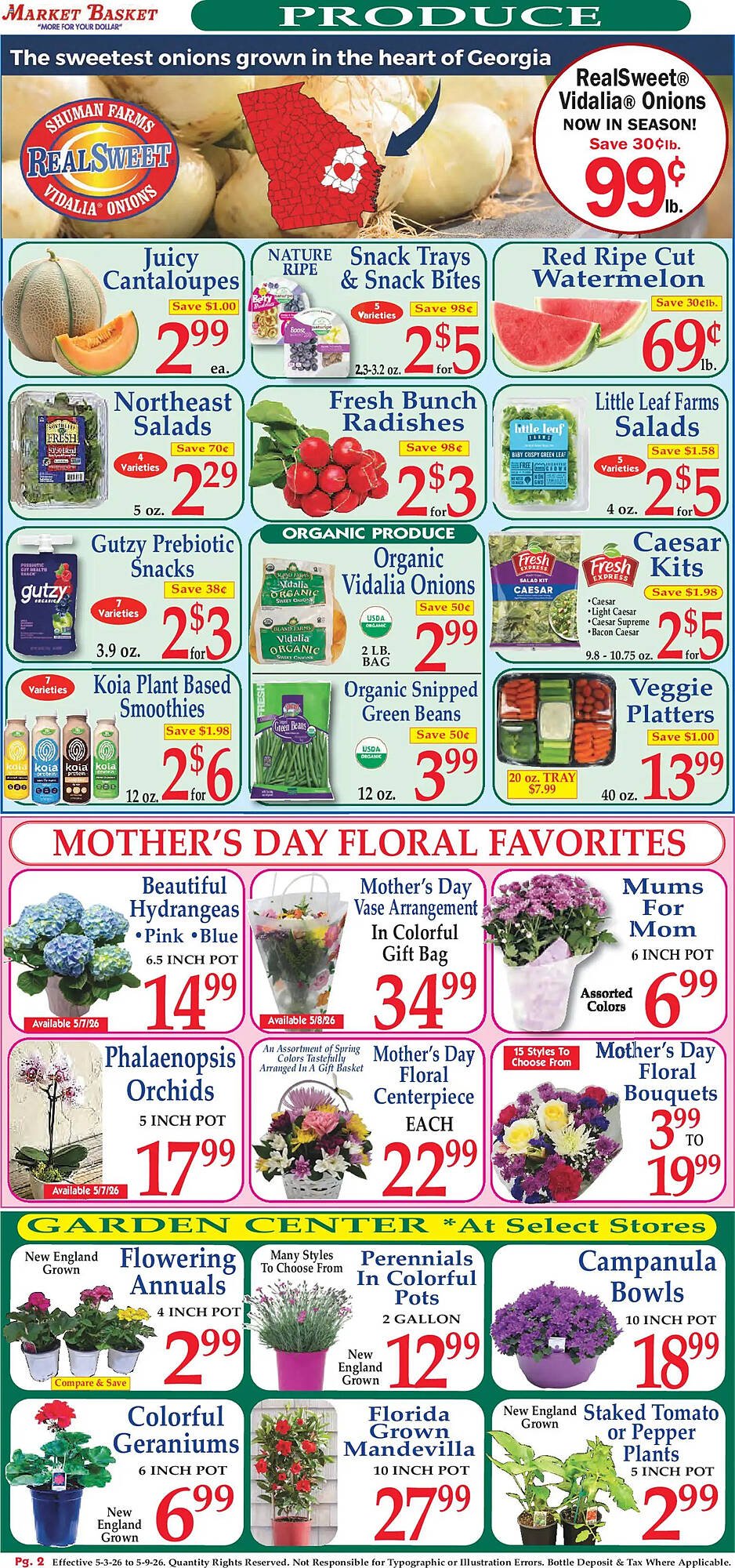 Market Basket weekly ad