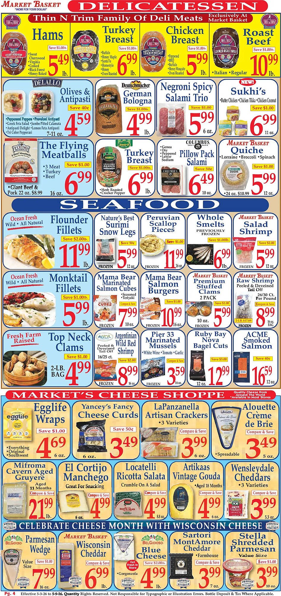 Market Basket weekly ad