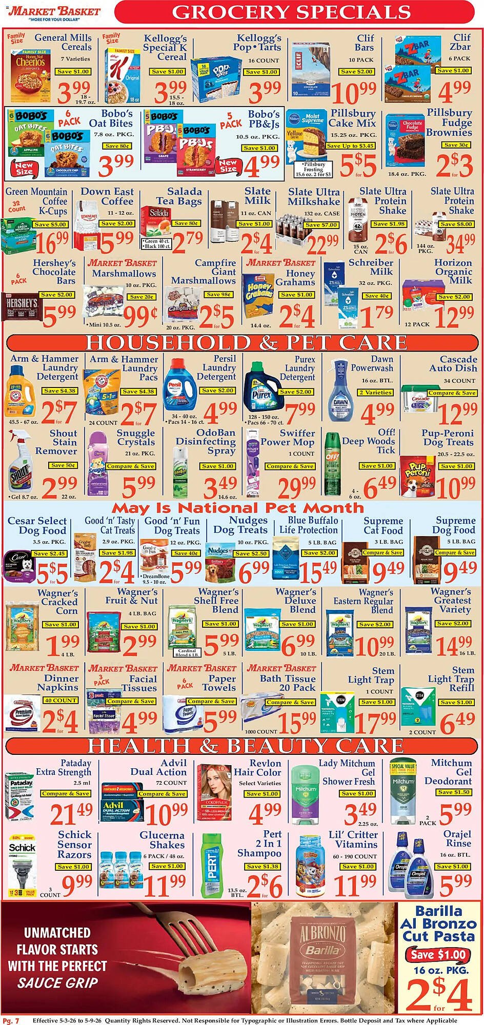 Market Basket weekly ad