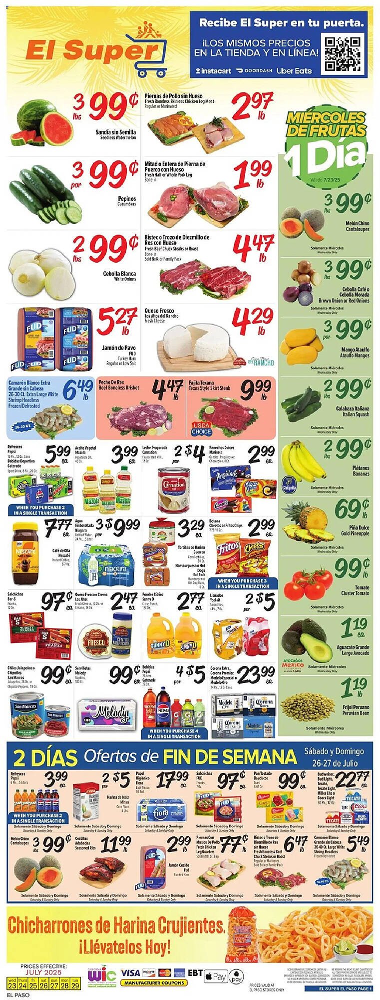 El Super Weekly Ad (2025-07-23 - 2025-07-30) | 1