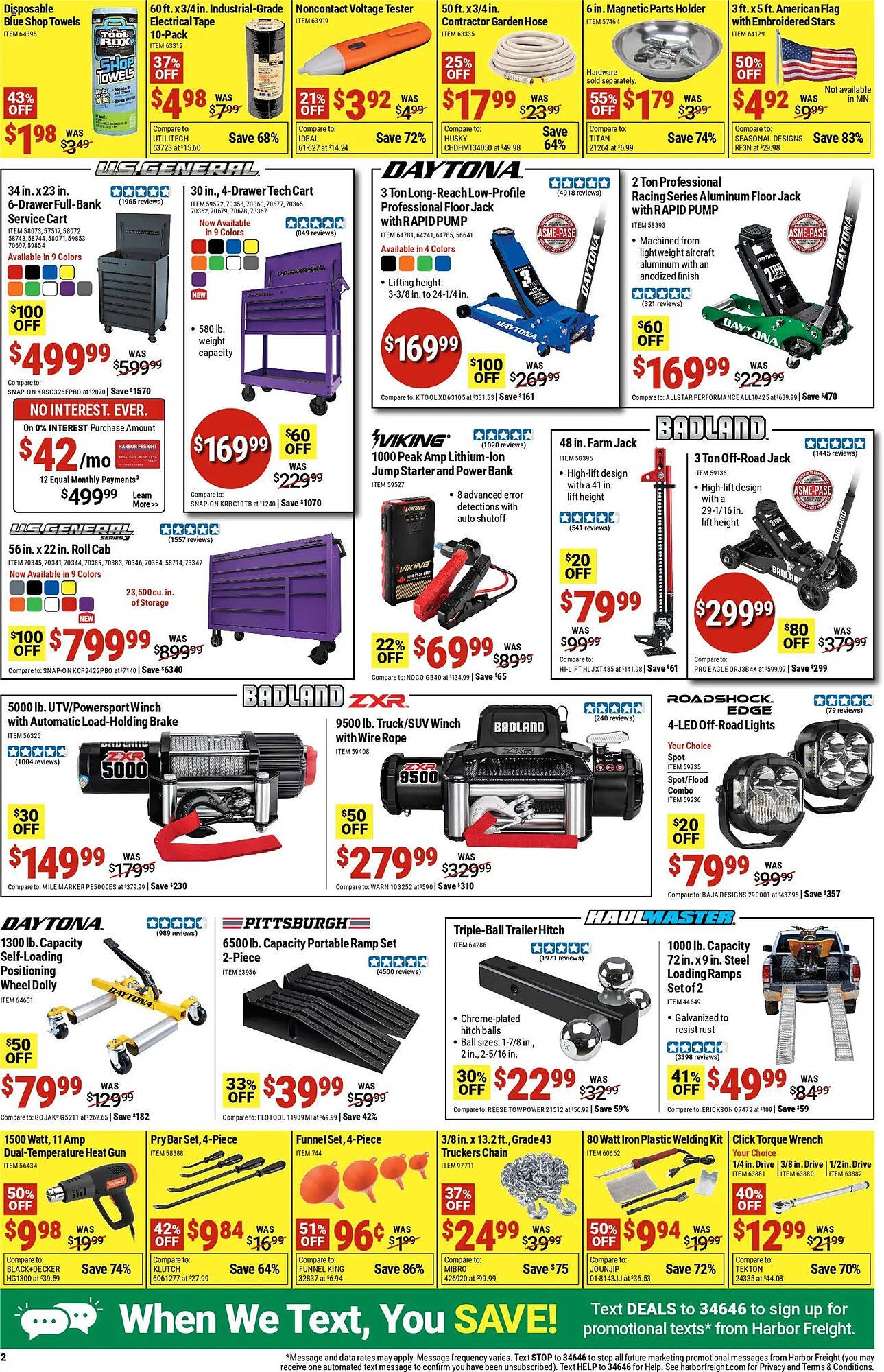 Harbor Freight Tools weekly ad