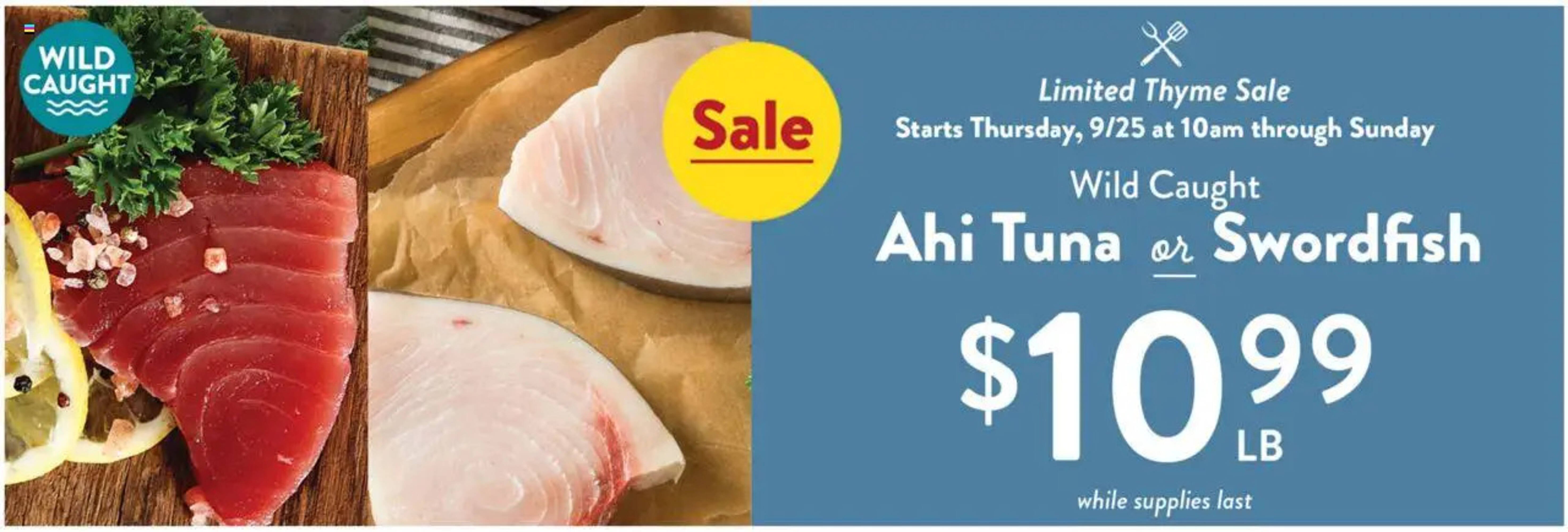 Fresh Thyme weekly ad (2025-09-24 - 2025-10-01) | 1