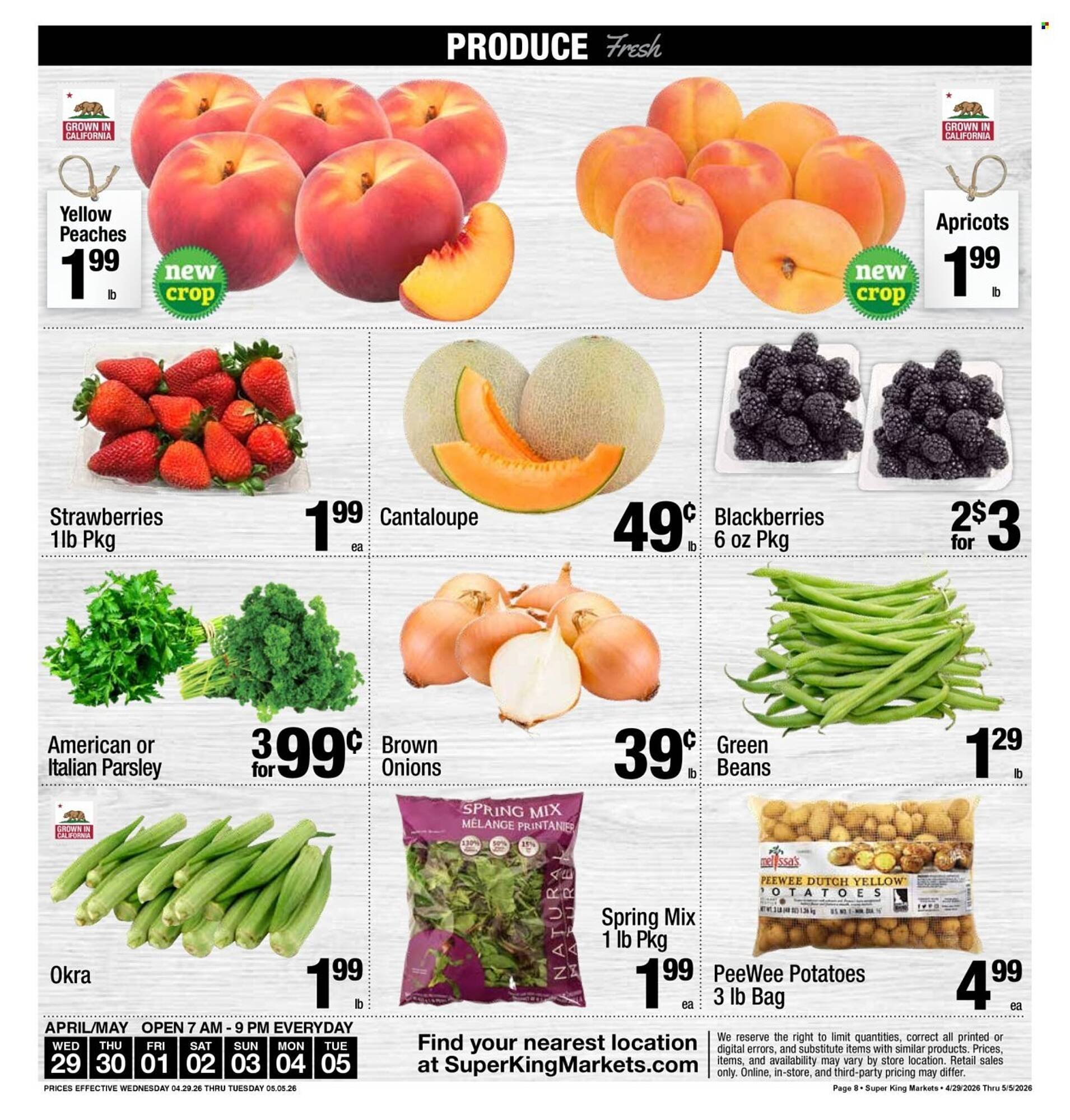 Super King Markets weekly ad