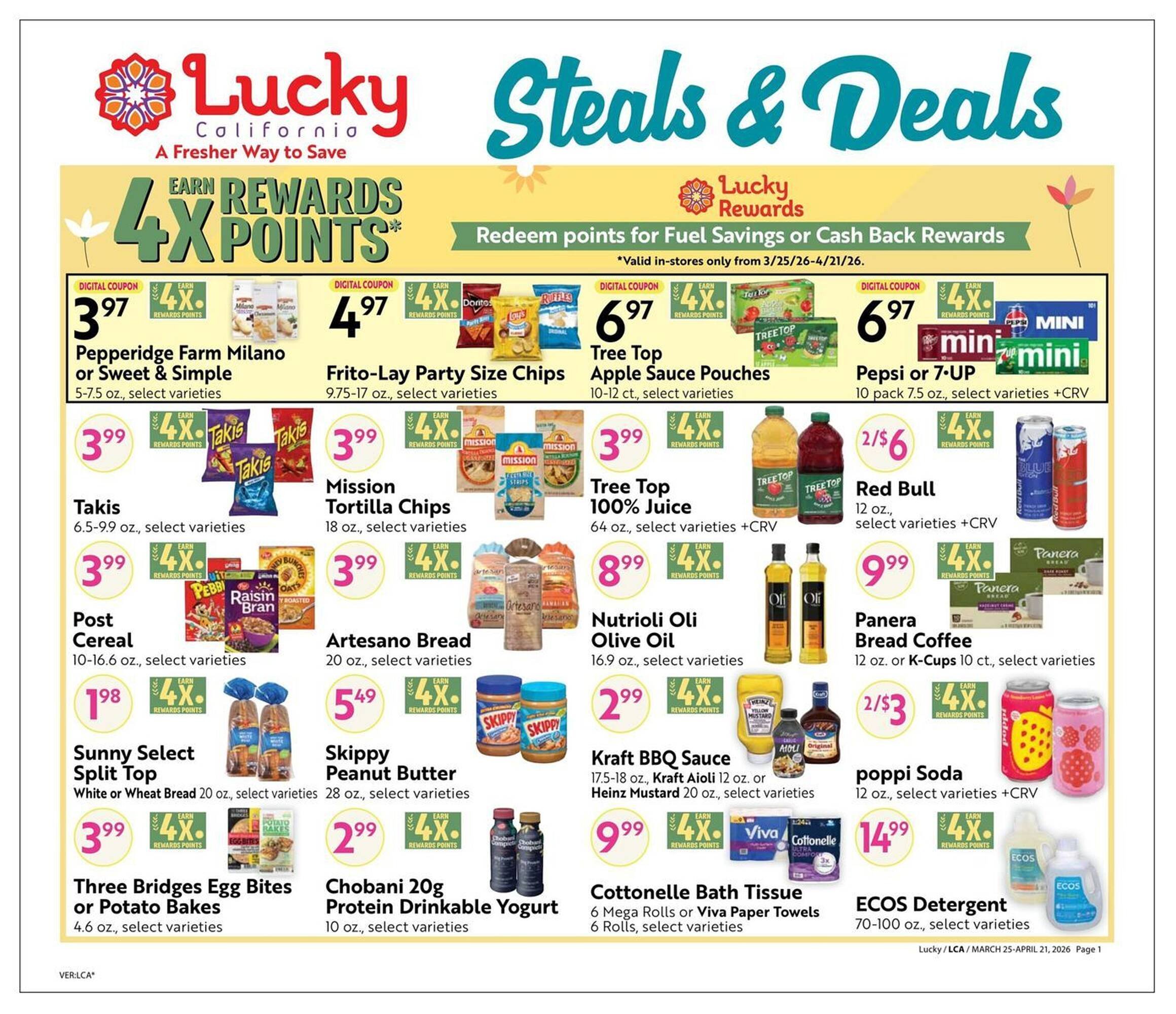 Lucky Supermarkets weekly ad