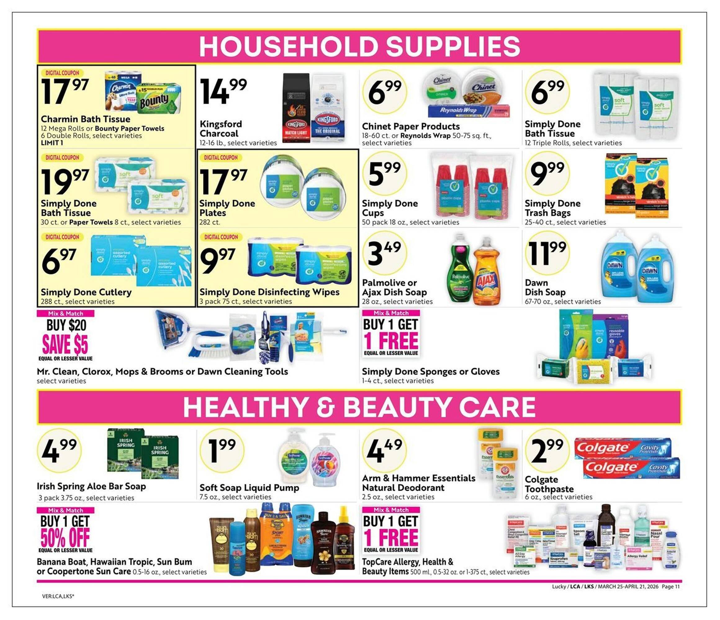 Lucky Supermarkets weekly ad