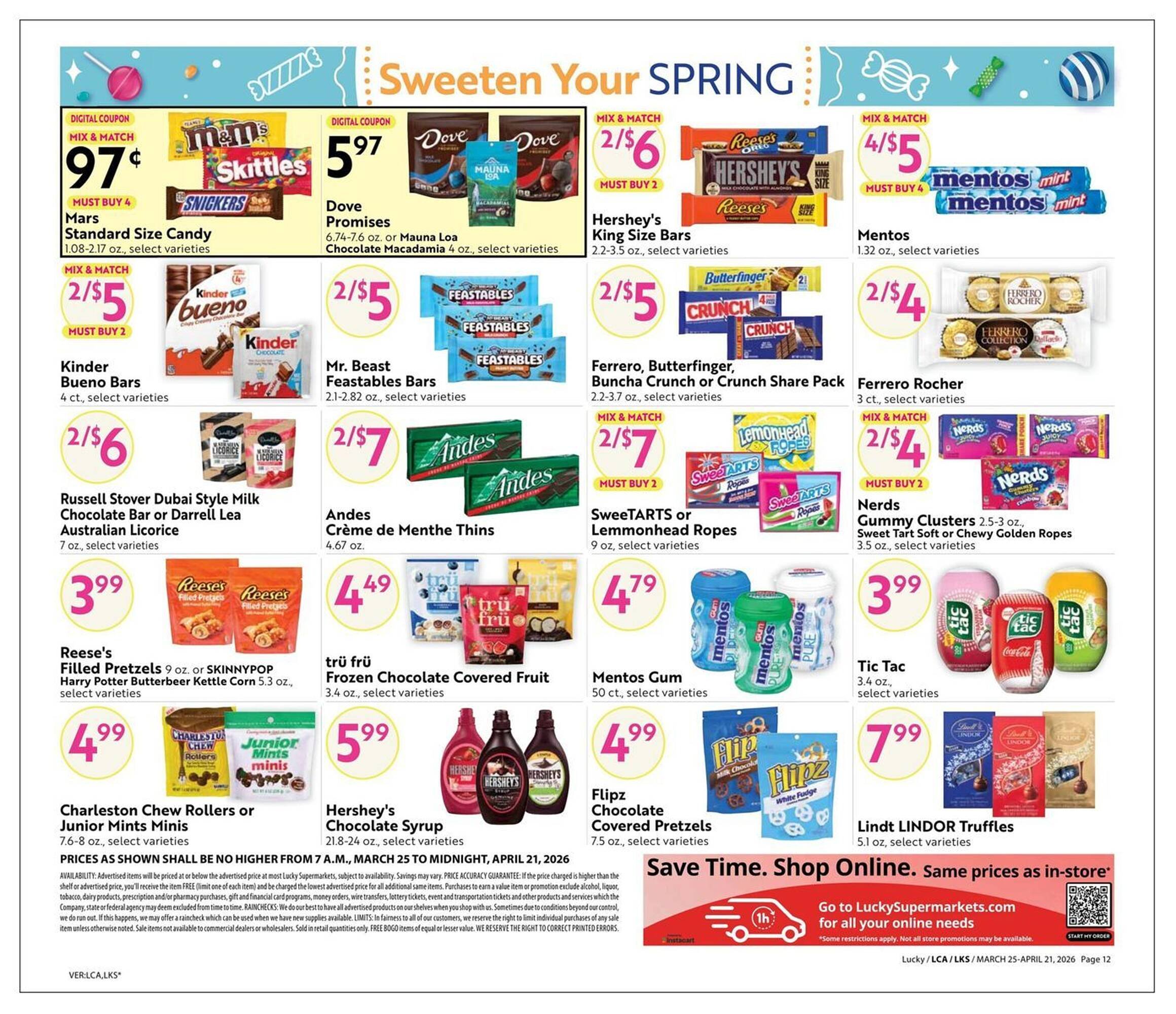 Lucky Supermarkets weekly ad