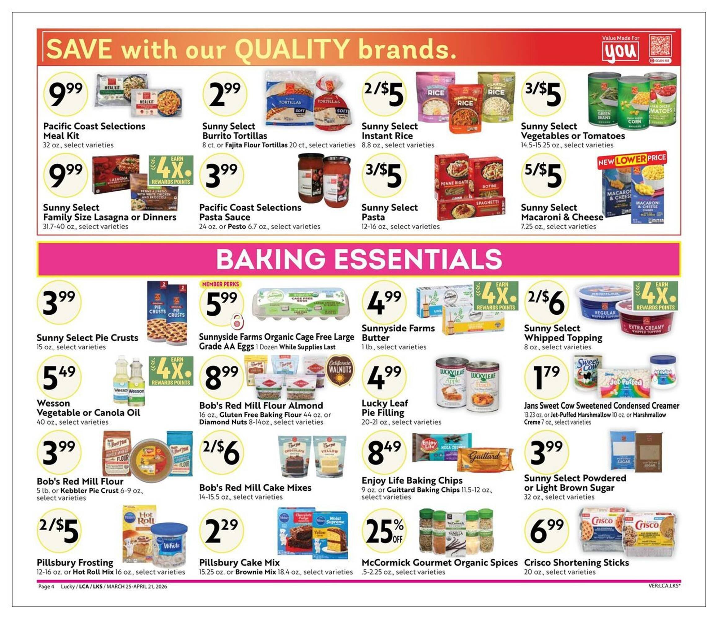 Lucky Supermarkets weekly ad
