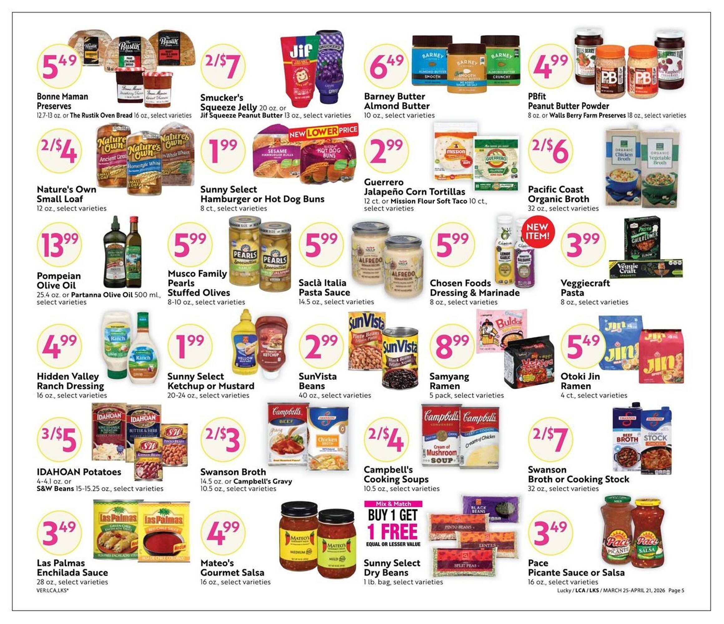 Lucky Supermarkets weekly ad