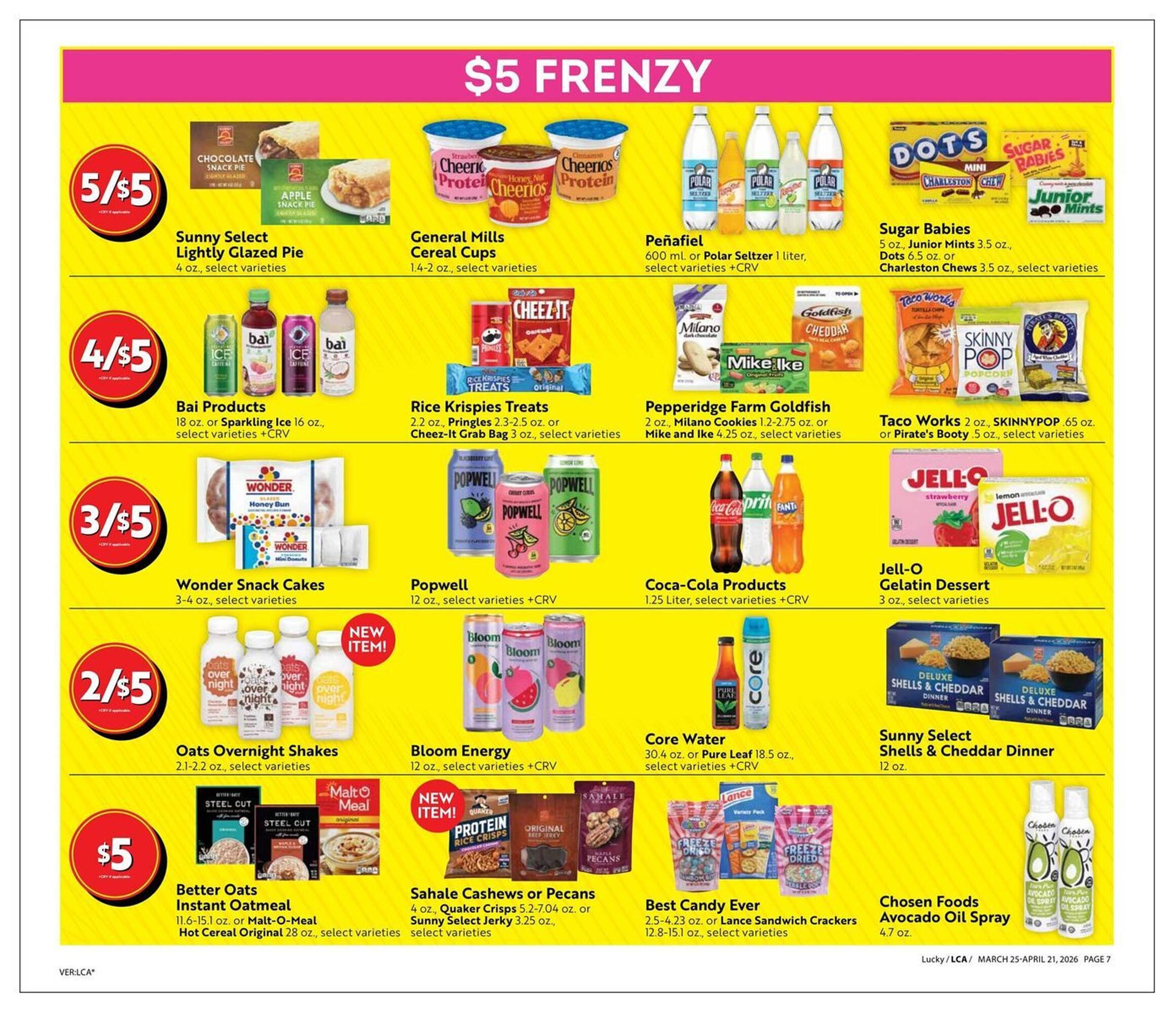 Lucky Supermarkets weekly ad