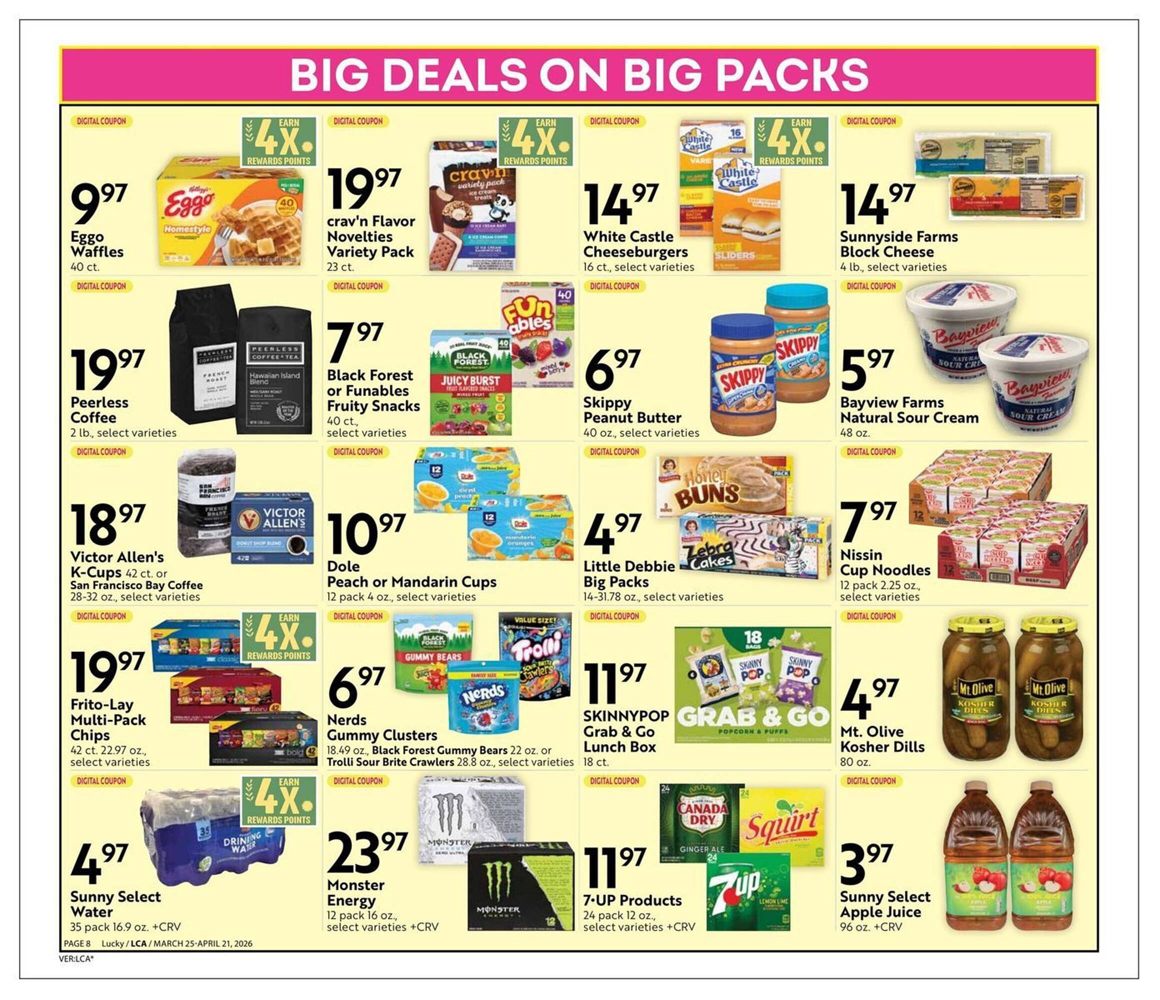 Lucky Supermarkets weekly ad