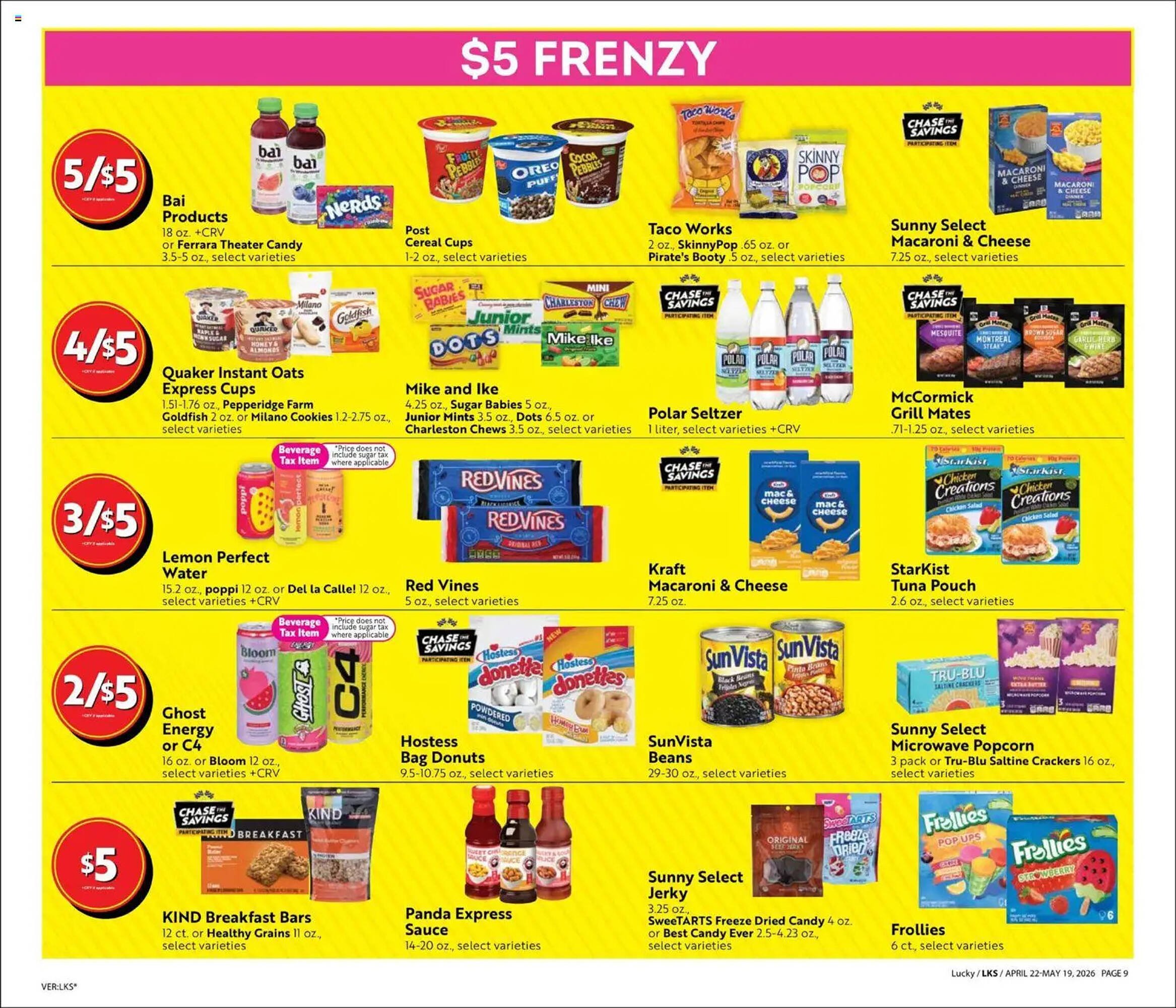Lucky Supermarkets weekly ad