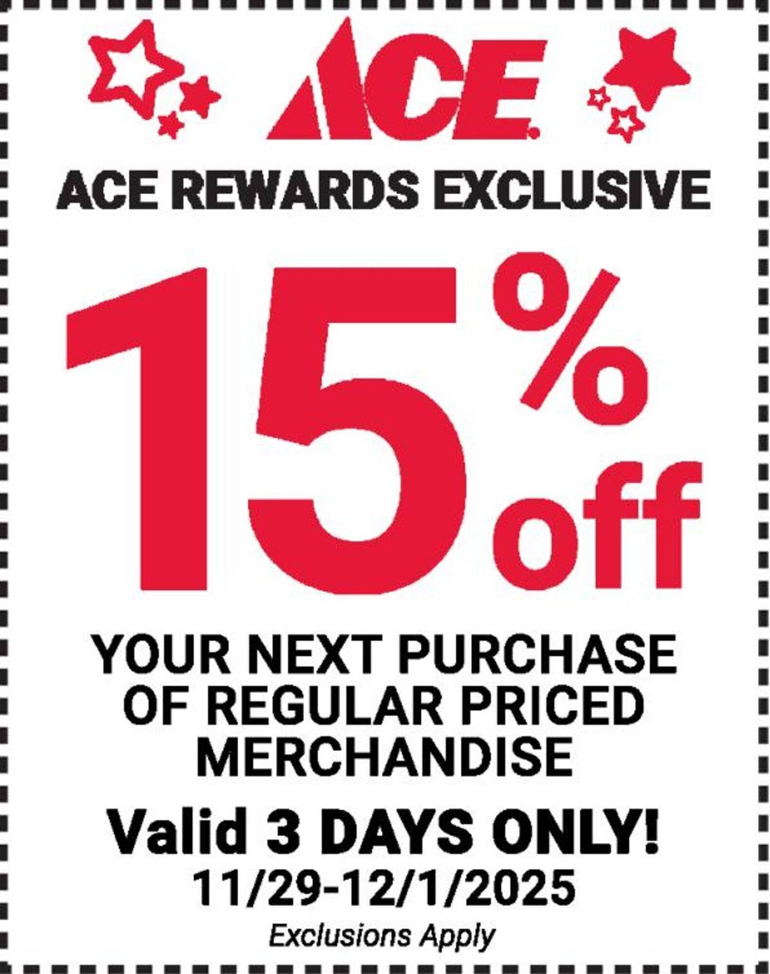 Ace Hardware flyer (2025-11-04 - 2025-11-10) | 3
