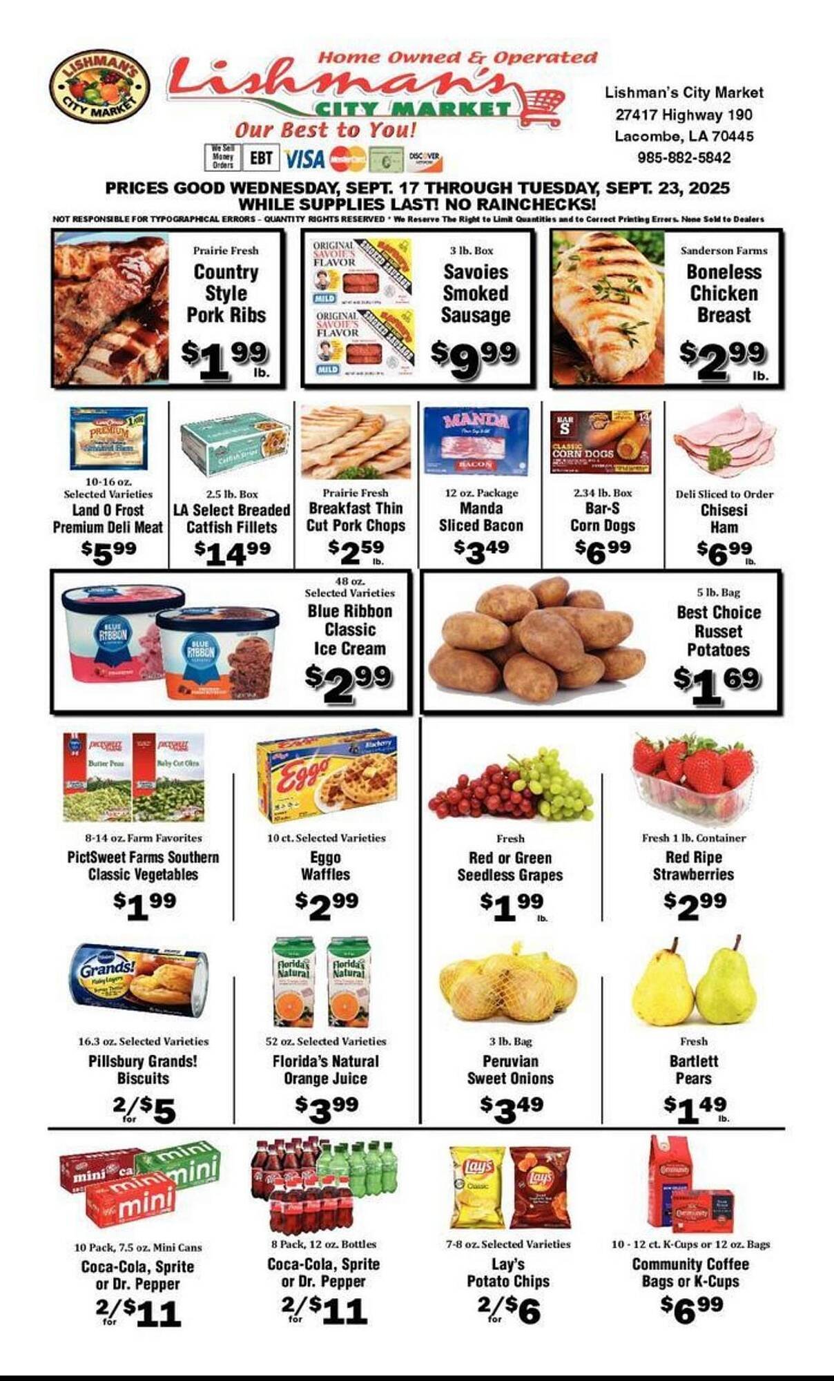 Lishman&#039;s City Market weekly ad (2025-09-17 - 2025-09-23) | 1